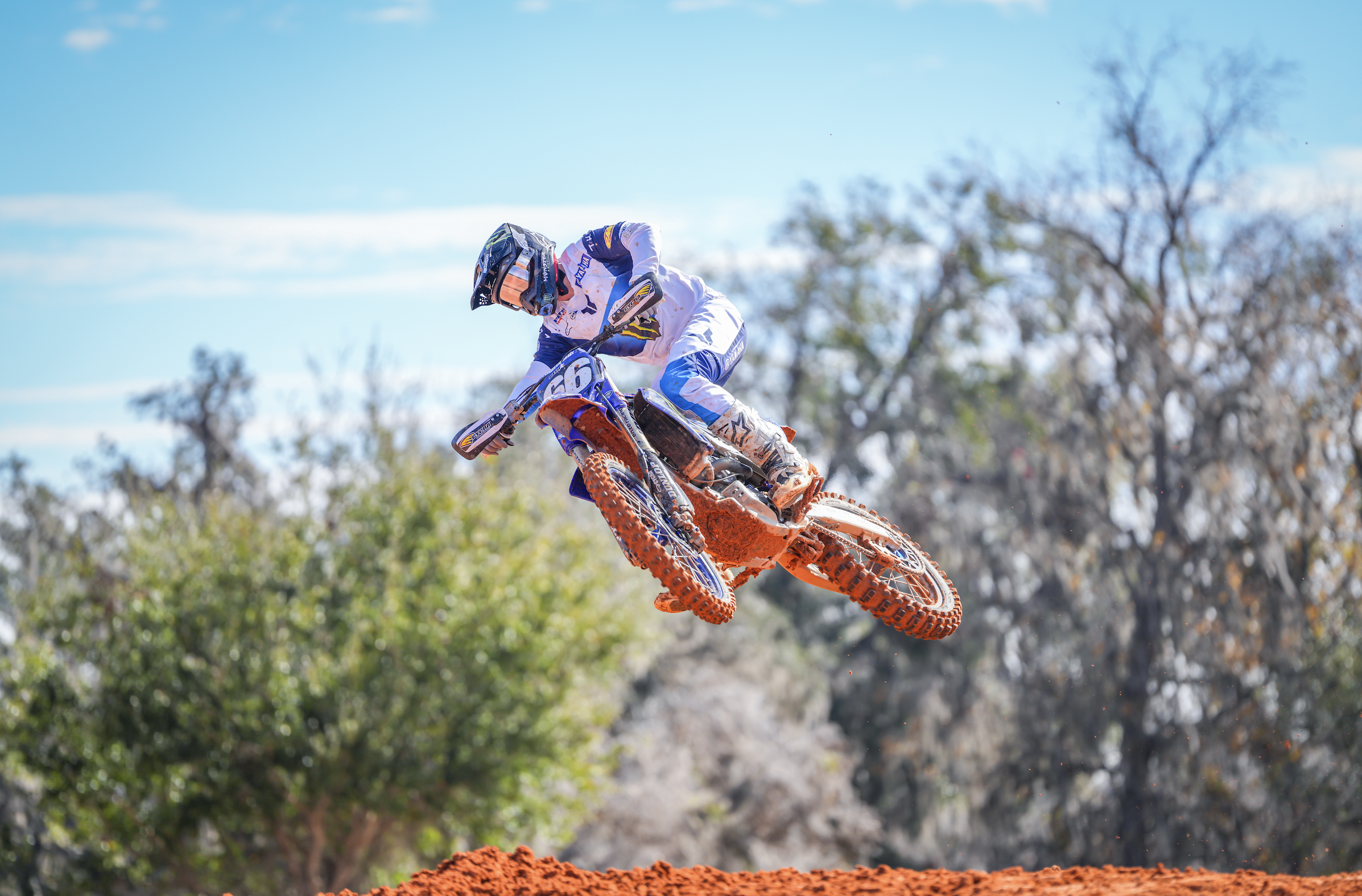 Kayden Minear at the test track last week.