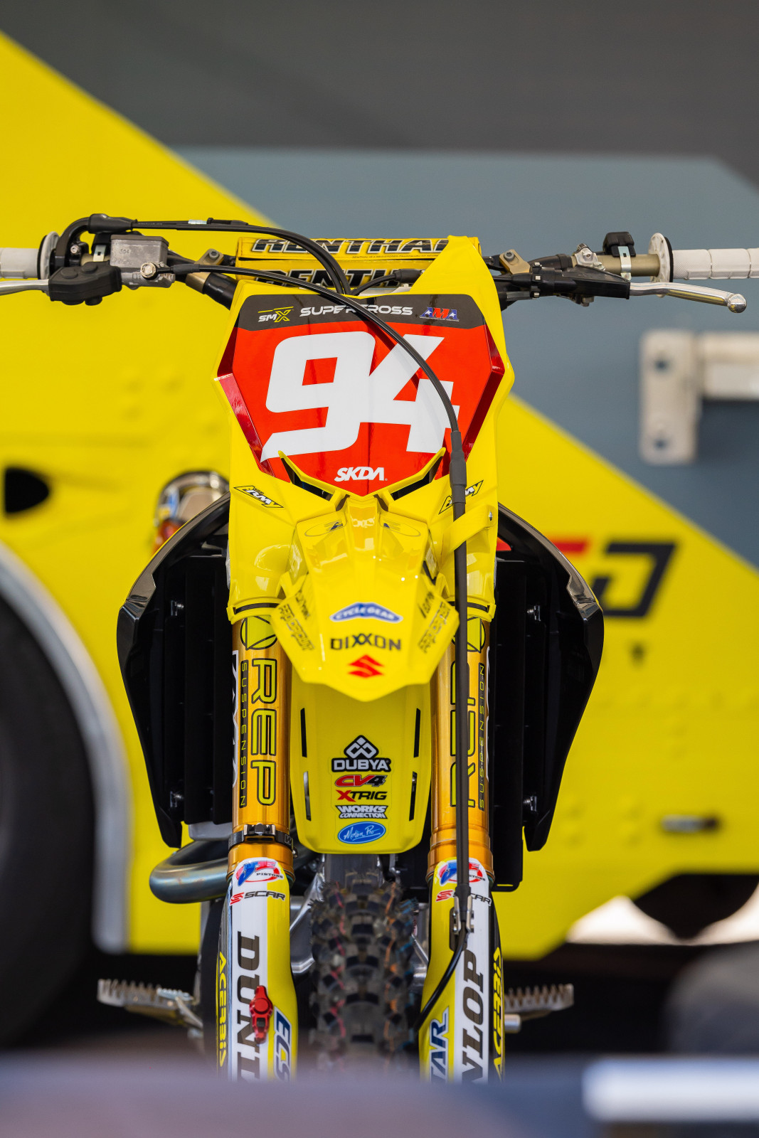 Ken Roczen's Suzuki RM-Z450.