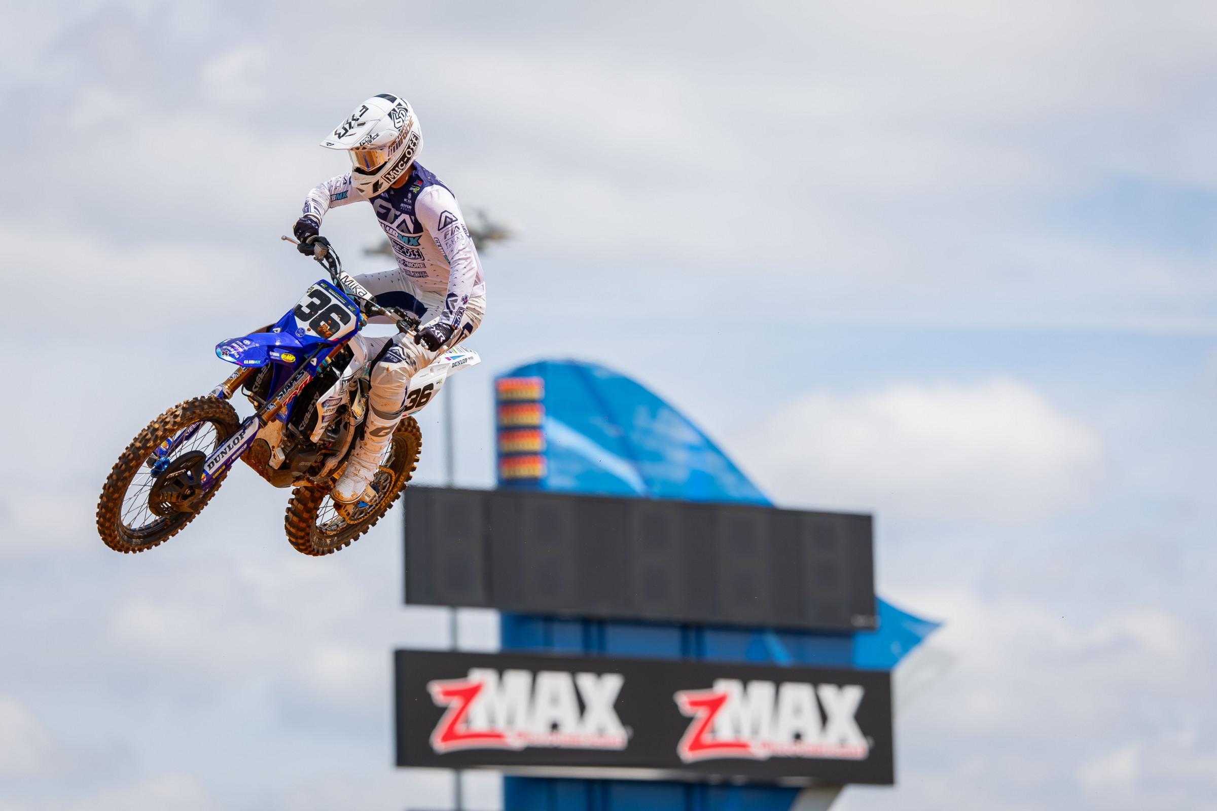 Phil pondering the meaning  of life while he takes a break in the air.