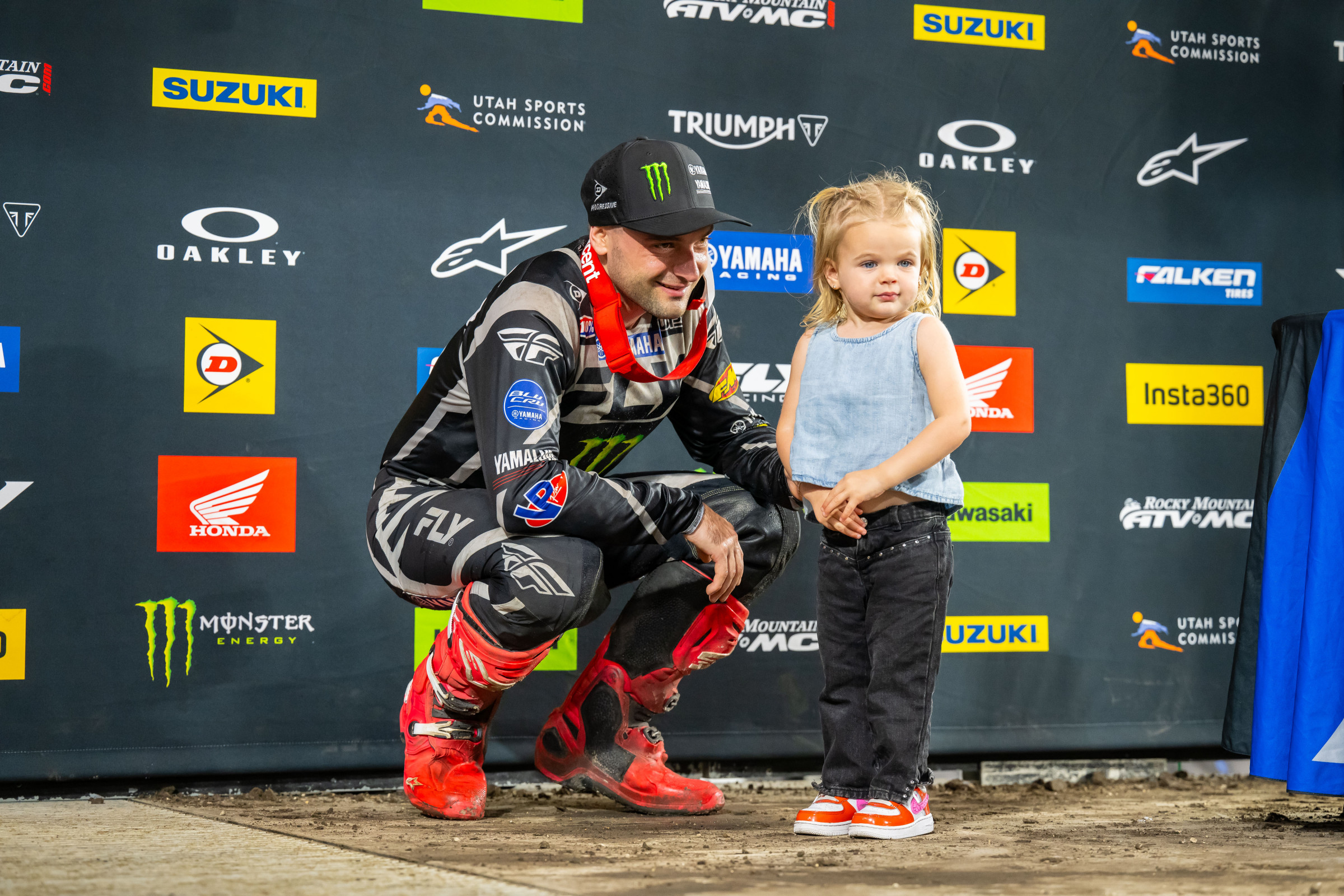 Coop felt right at home back in Florida.