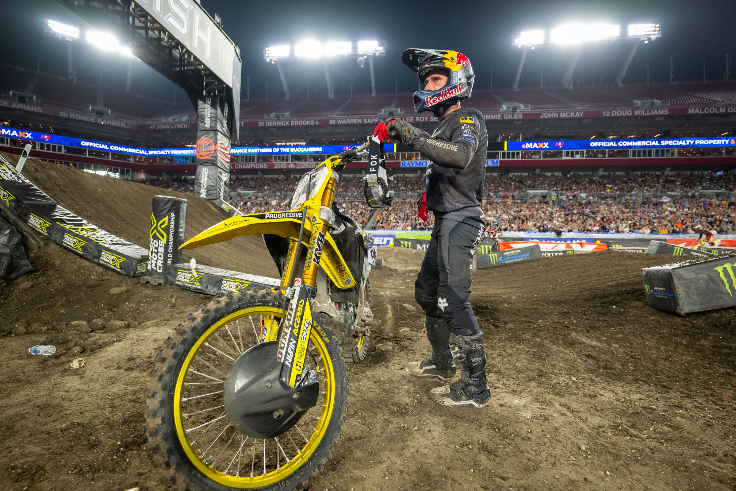 Roczen had a rough go in Tampa.