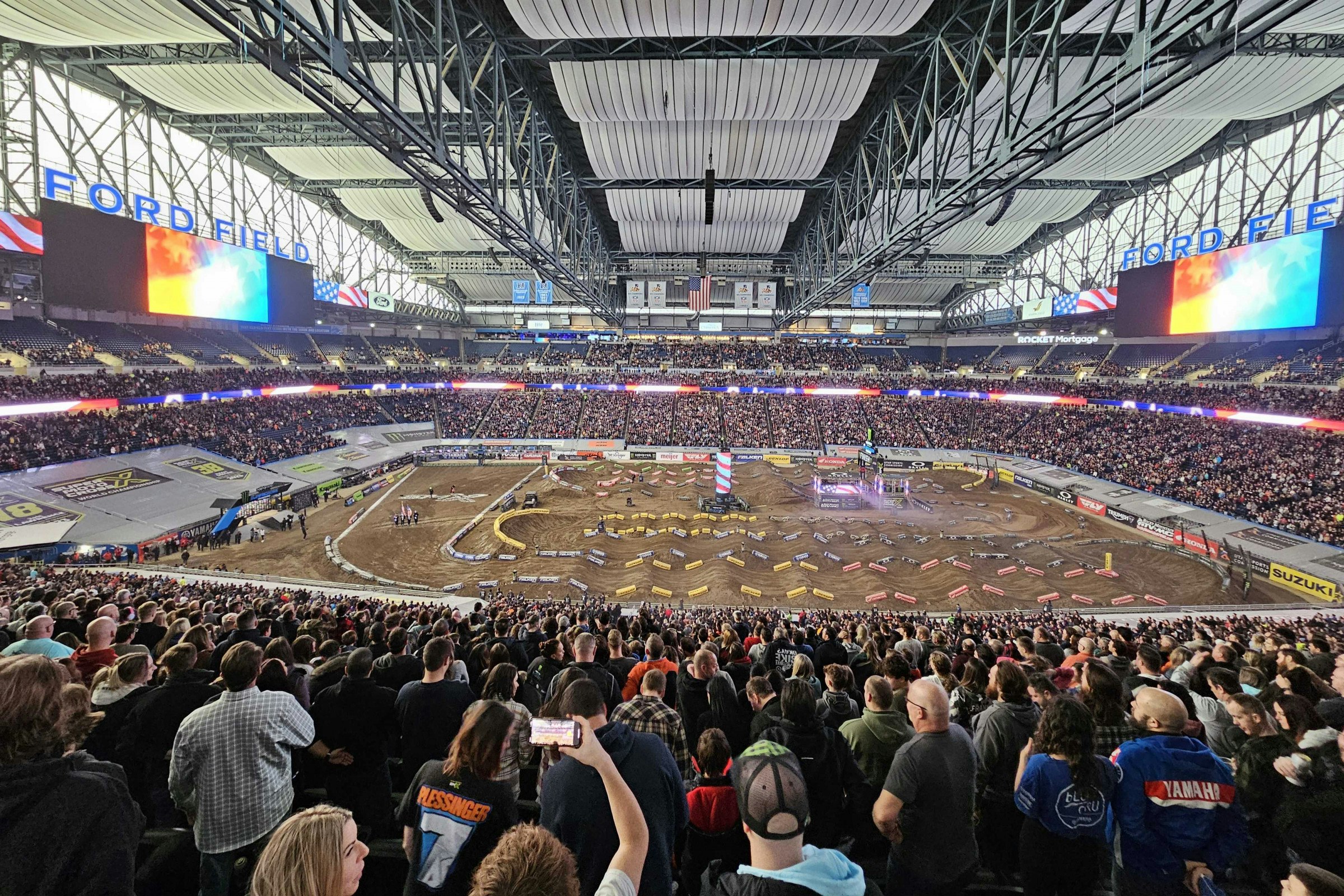 Detroit SX is a Day Race: Race Day Live Starts at 9:30 a.m. Eastern, Heats at 3 p.m. Eastern