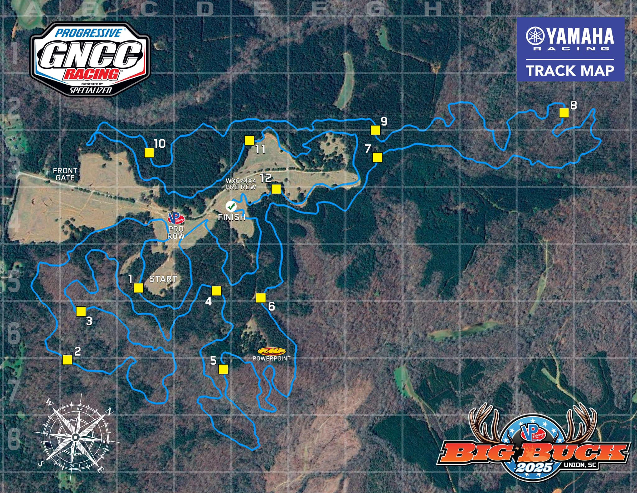 2025 Big Buck GNCC layout.