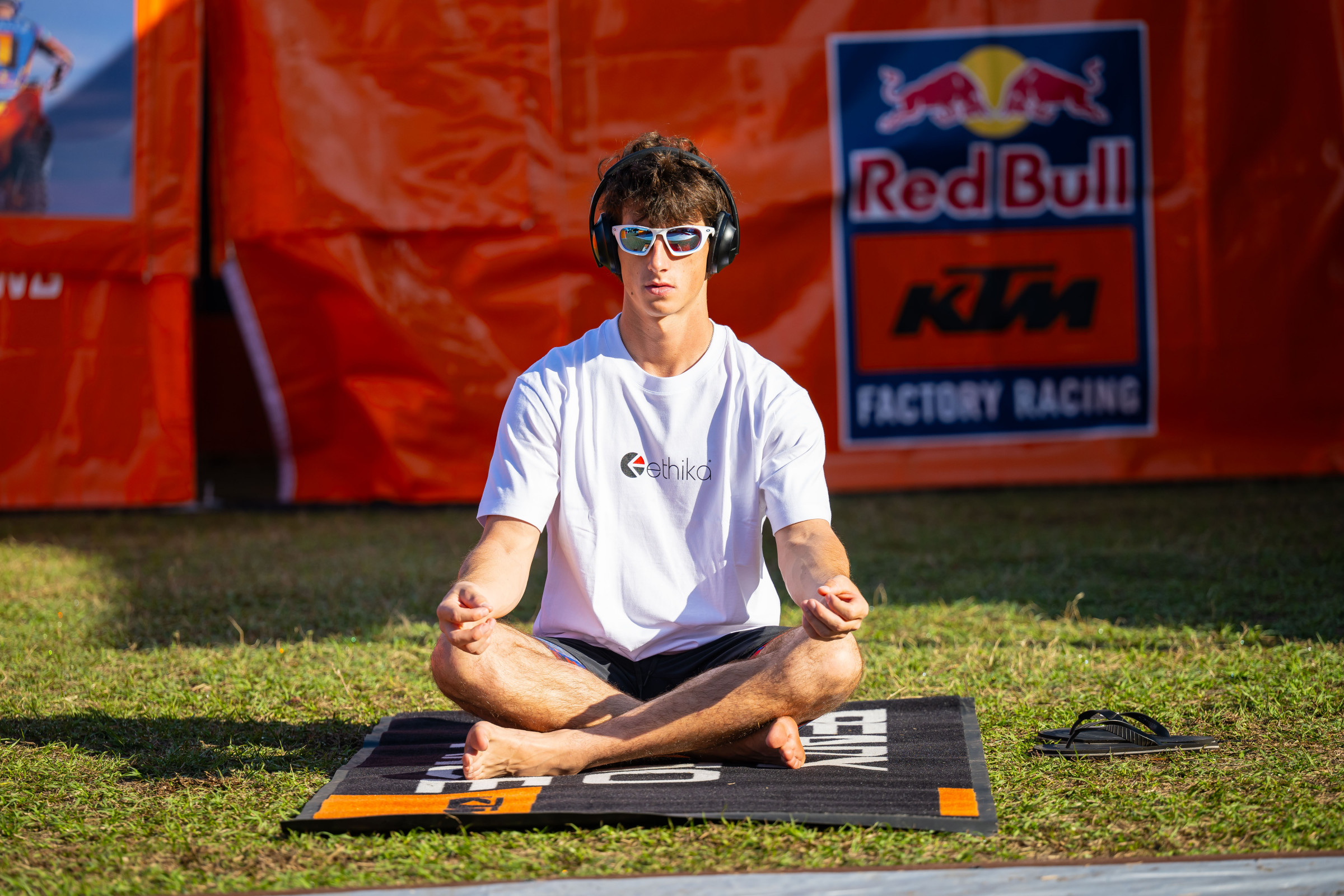 Despite crashing while leading in Tampa, Chase Sexton still holds the red plate coming into Detroit.