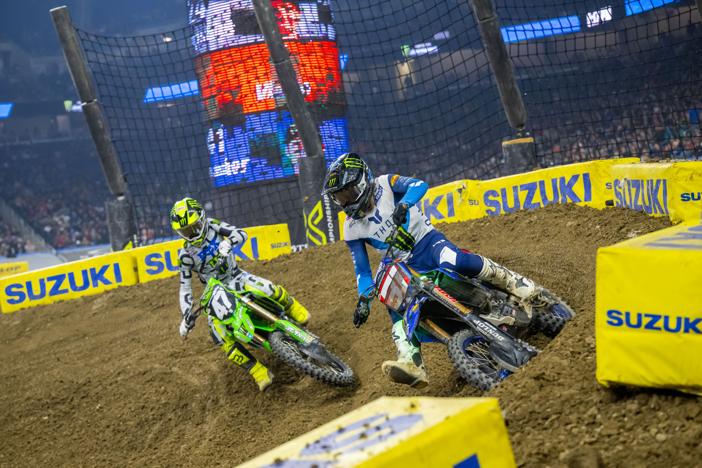 Levi Kitchen and Max Anstie