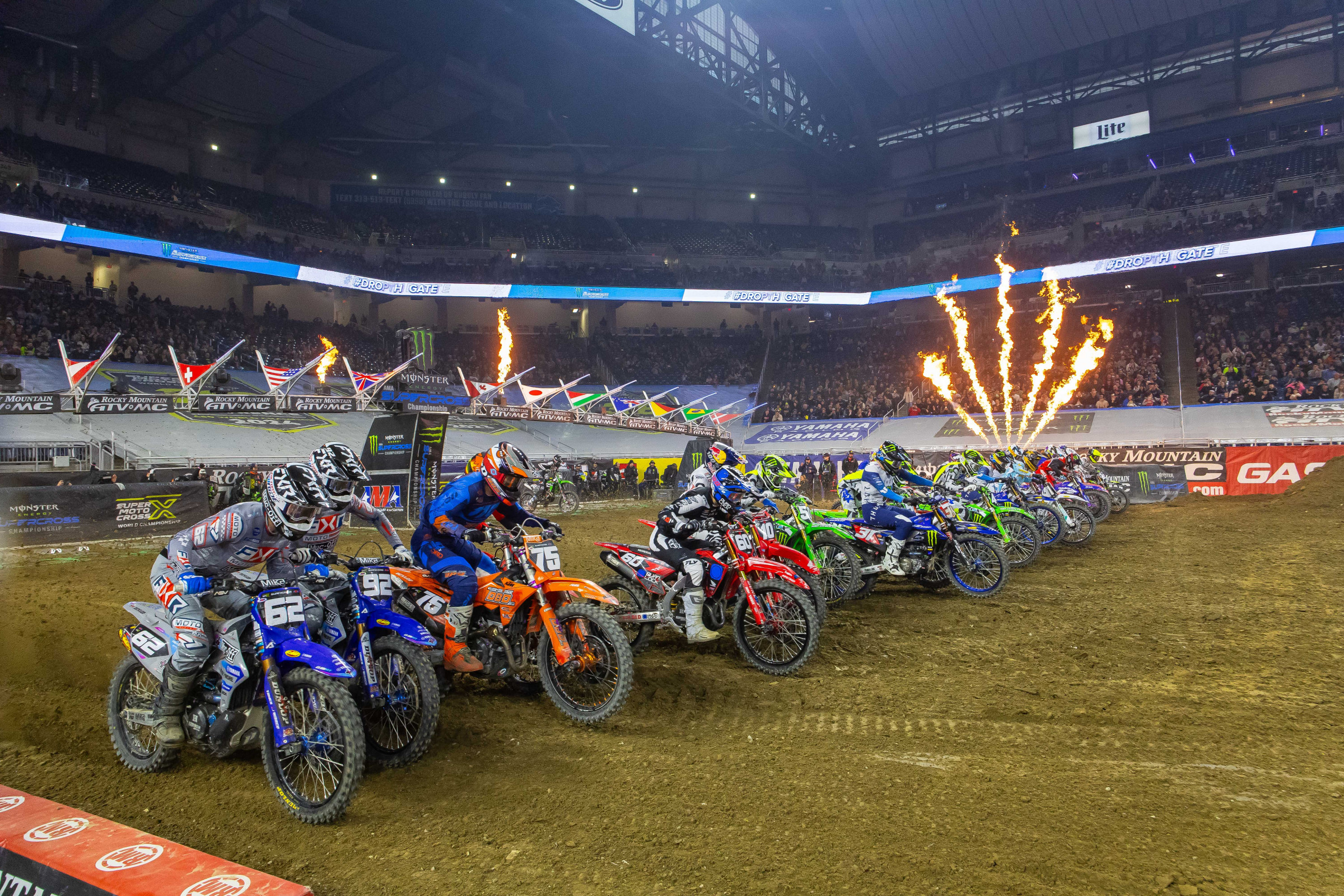 The middle gates proved superior in Detroit.