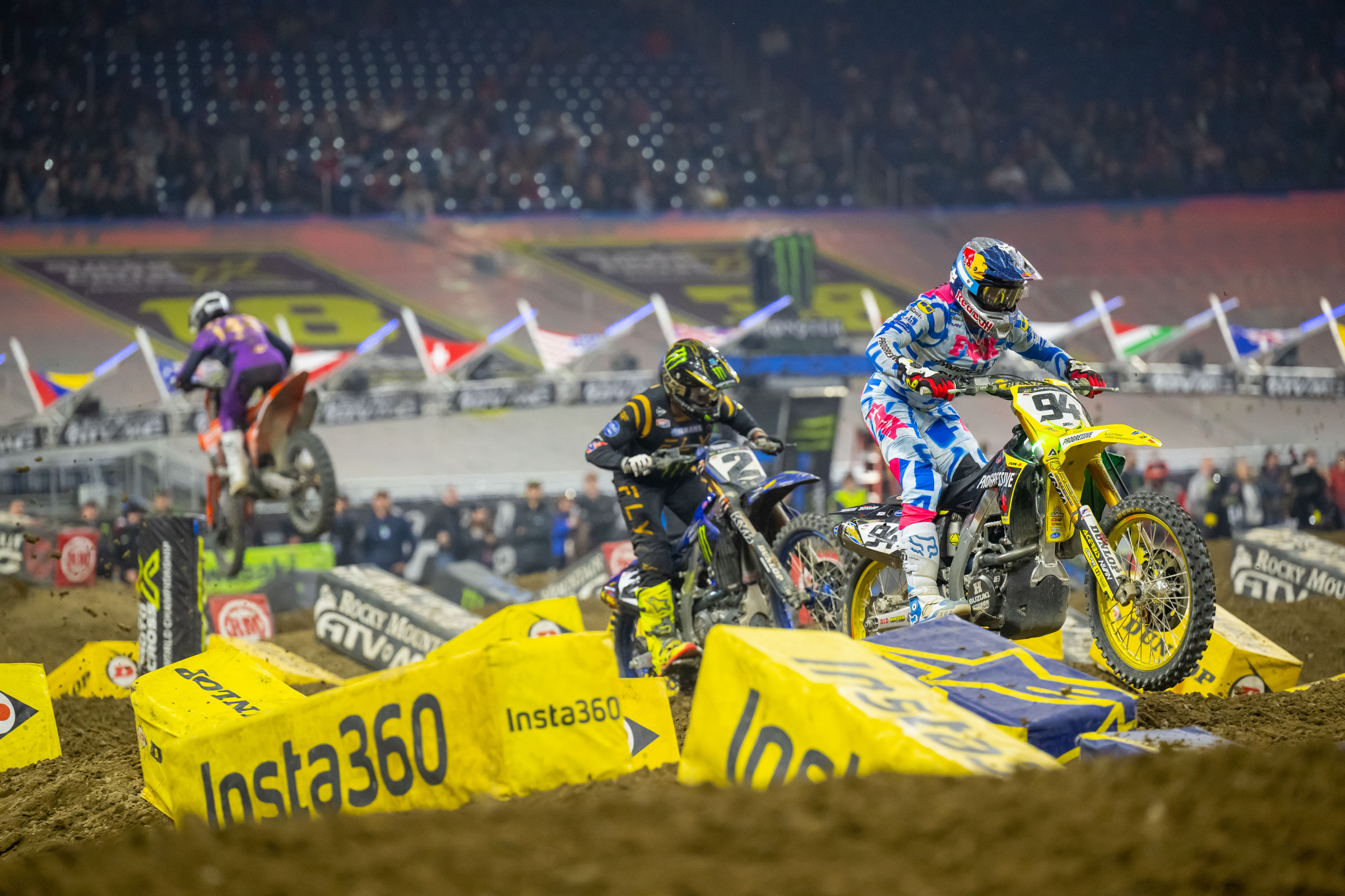 Roczen and Webb battled in Detroit. Roczen said he's aware of the stigma that Webb gets him late in the races, but he's not letting that get him down.