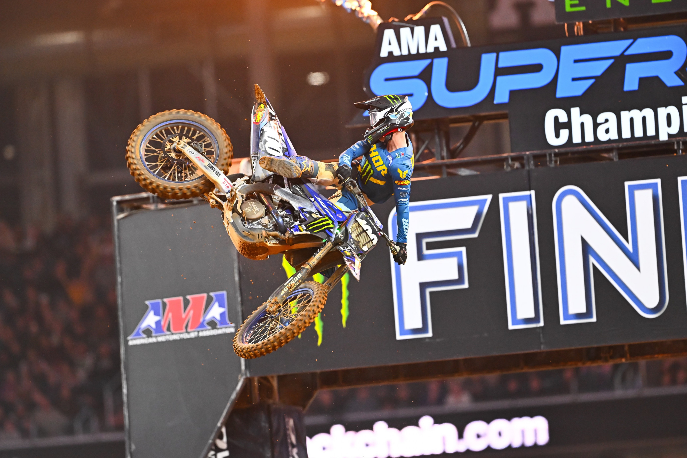 Cole Davies takes the race win in the third and final 250SX race....