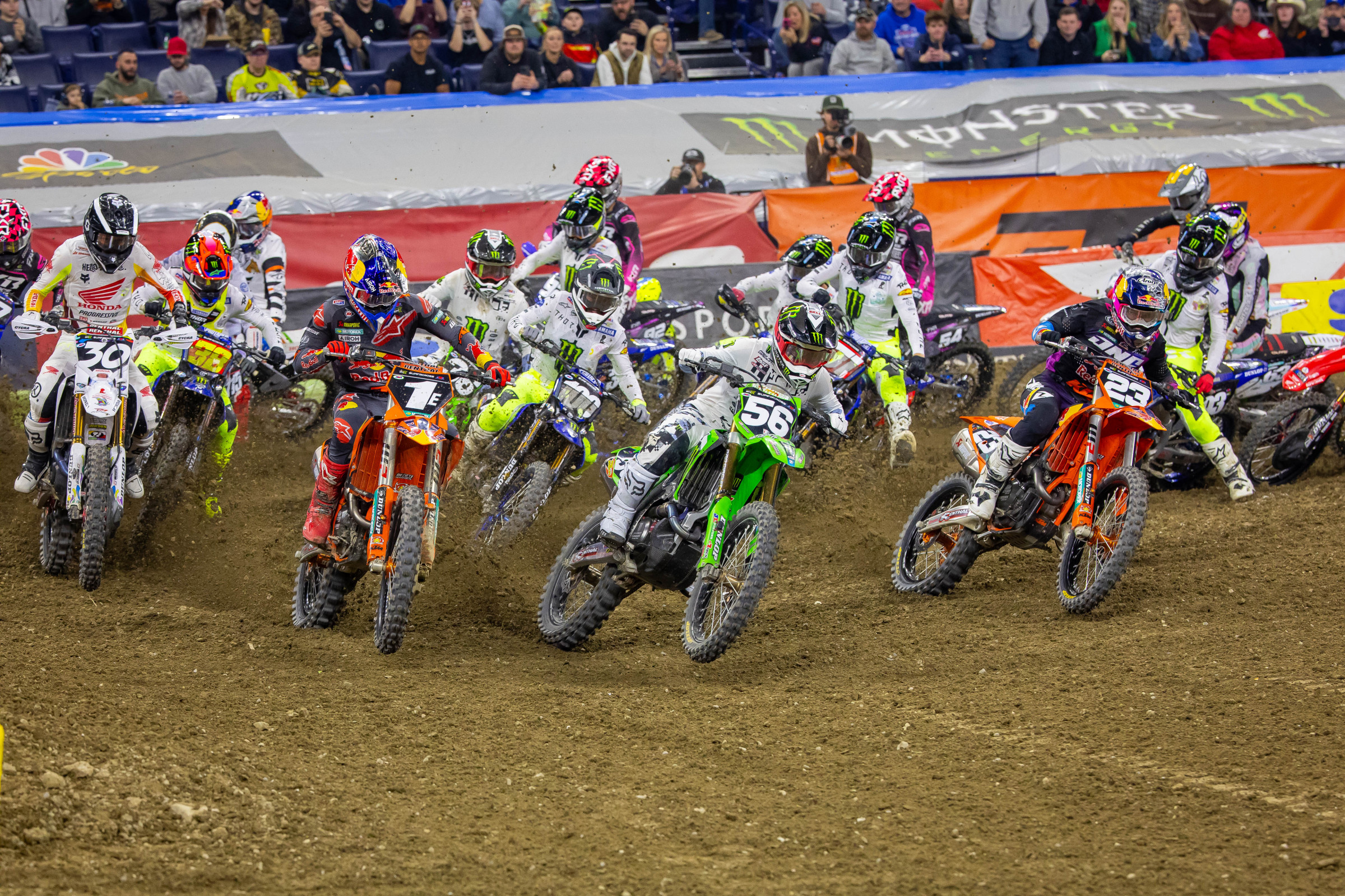 Indianapolis Supercross RAW Video Footage