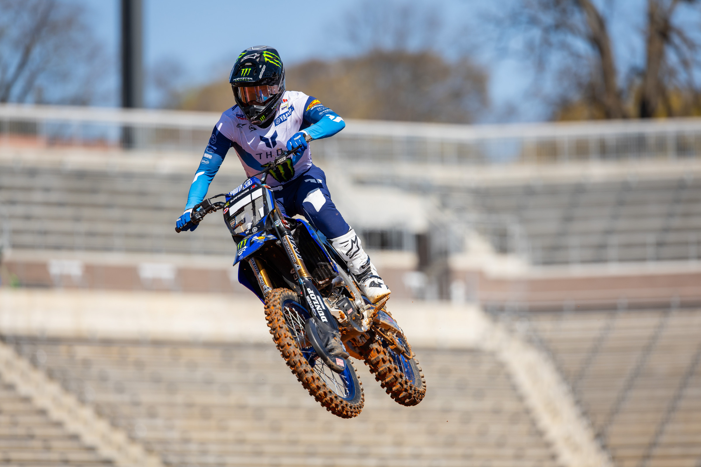 Max Anstie at the 2025 Birmingham Supercross.