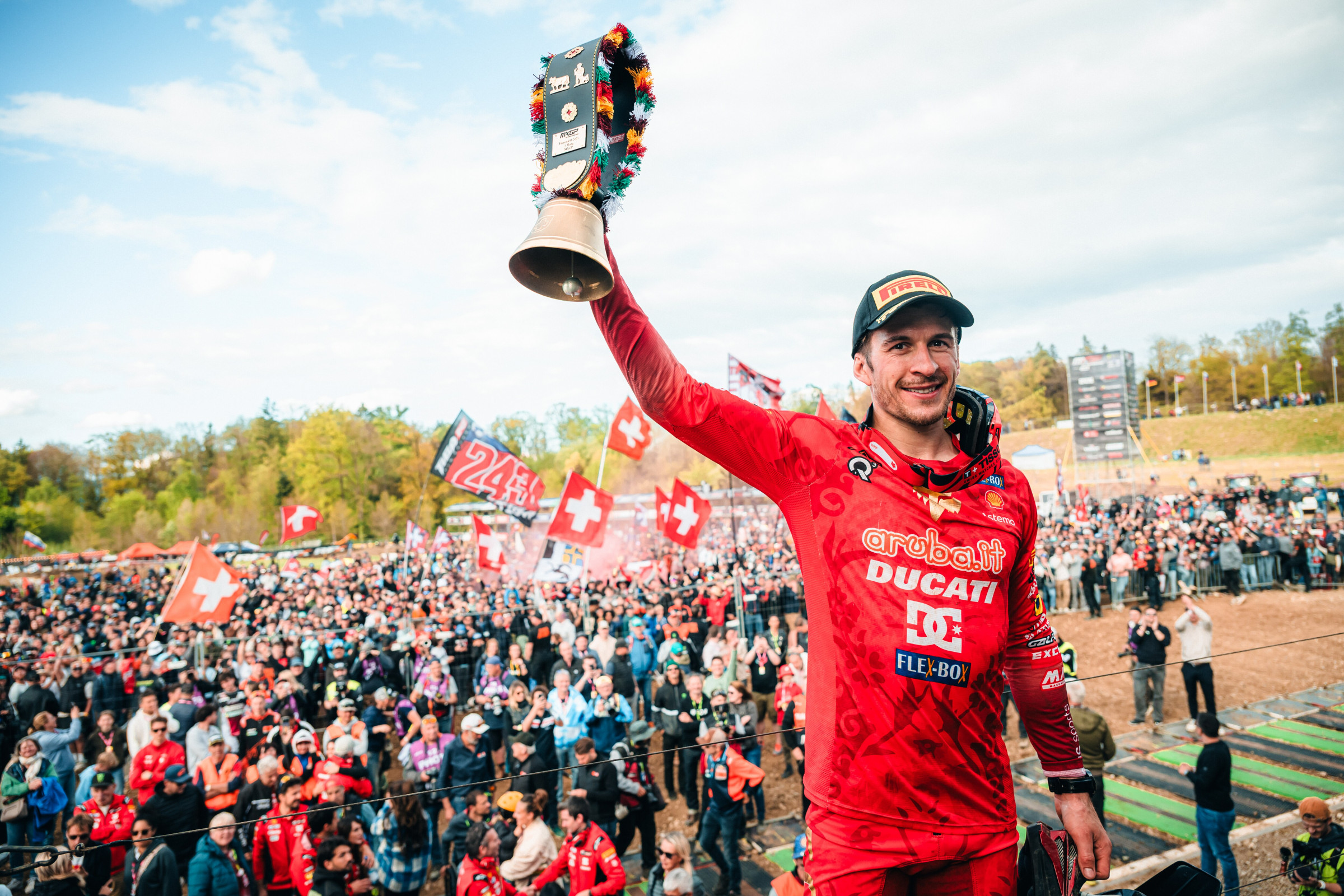 Jeremy Seewer Scores Maiden Ducati MXGP Podium on Home Soil in Switzerland