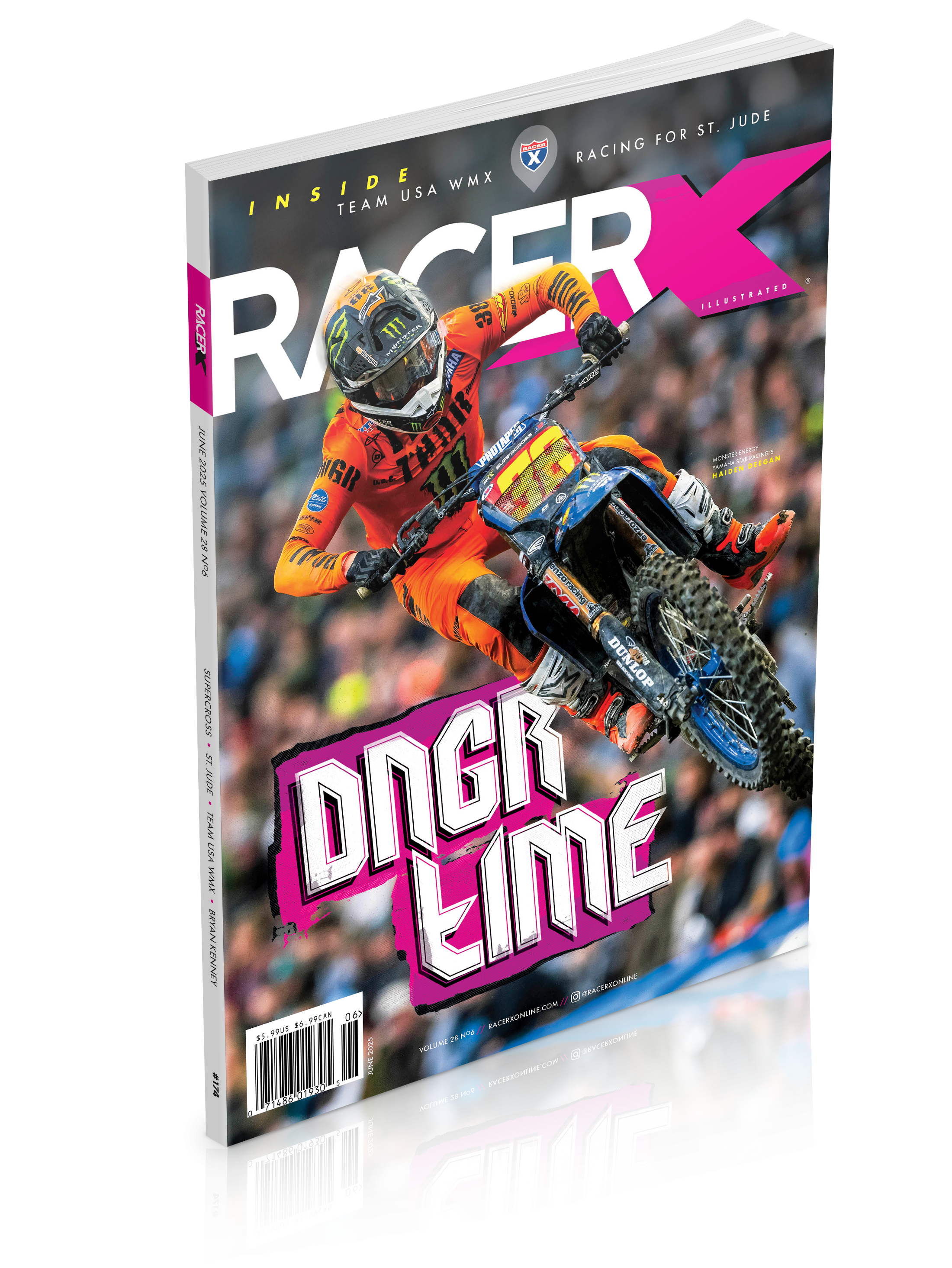 The June 2025 Issue of Racer X Illustrated Motocross Magazine