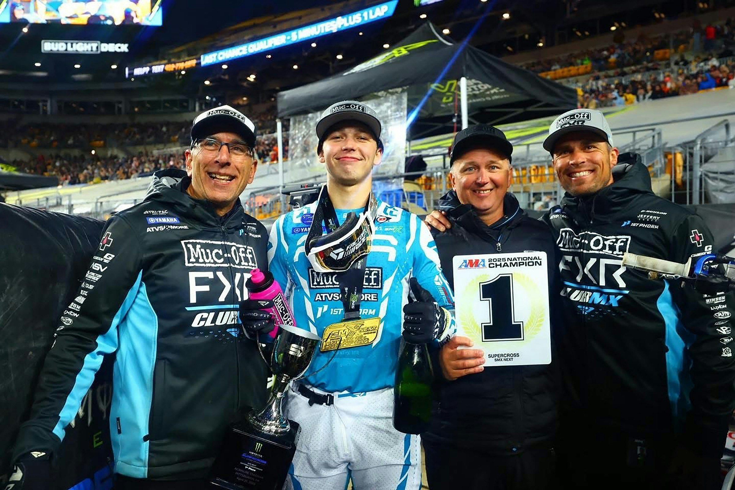 Alexander Fedortsov Claims 2025 SMX Next — Supercross AMA National Championship in Pittsburgh