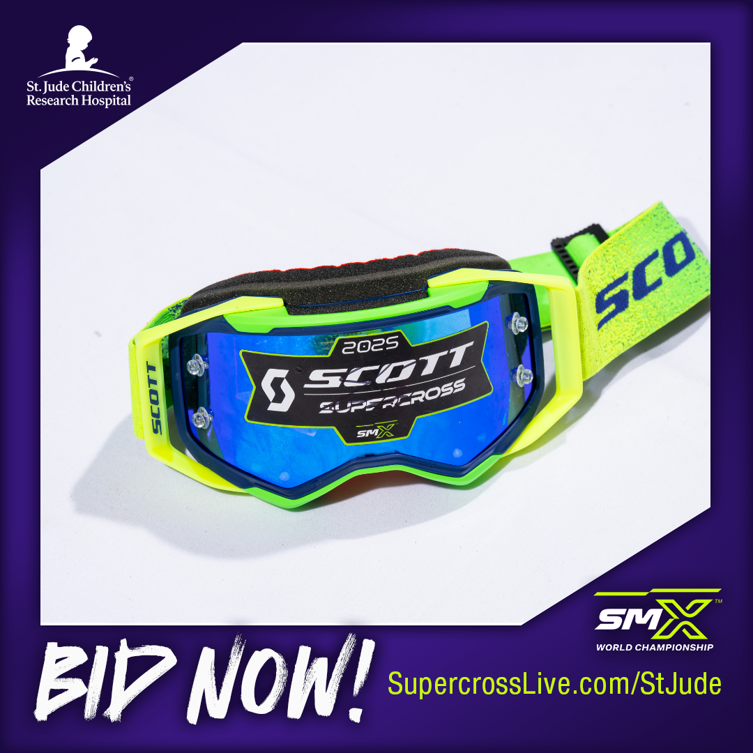 4349_ Jason Anderson #21 Autographed SCOTT Goggles