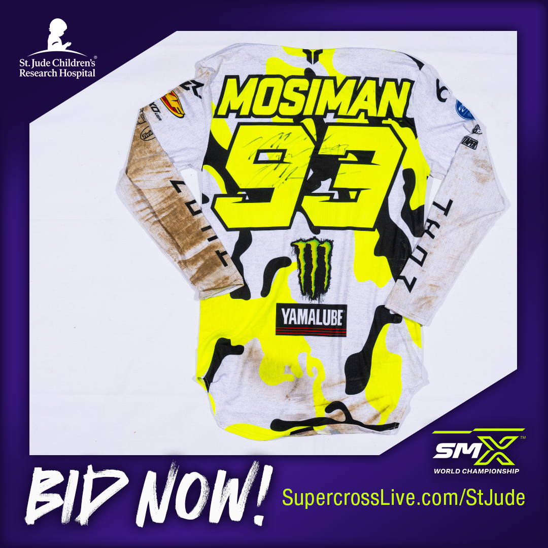 4361_ Michael Mosiman #93 Autographed Race Worn Jersey from Indianapolis