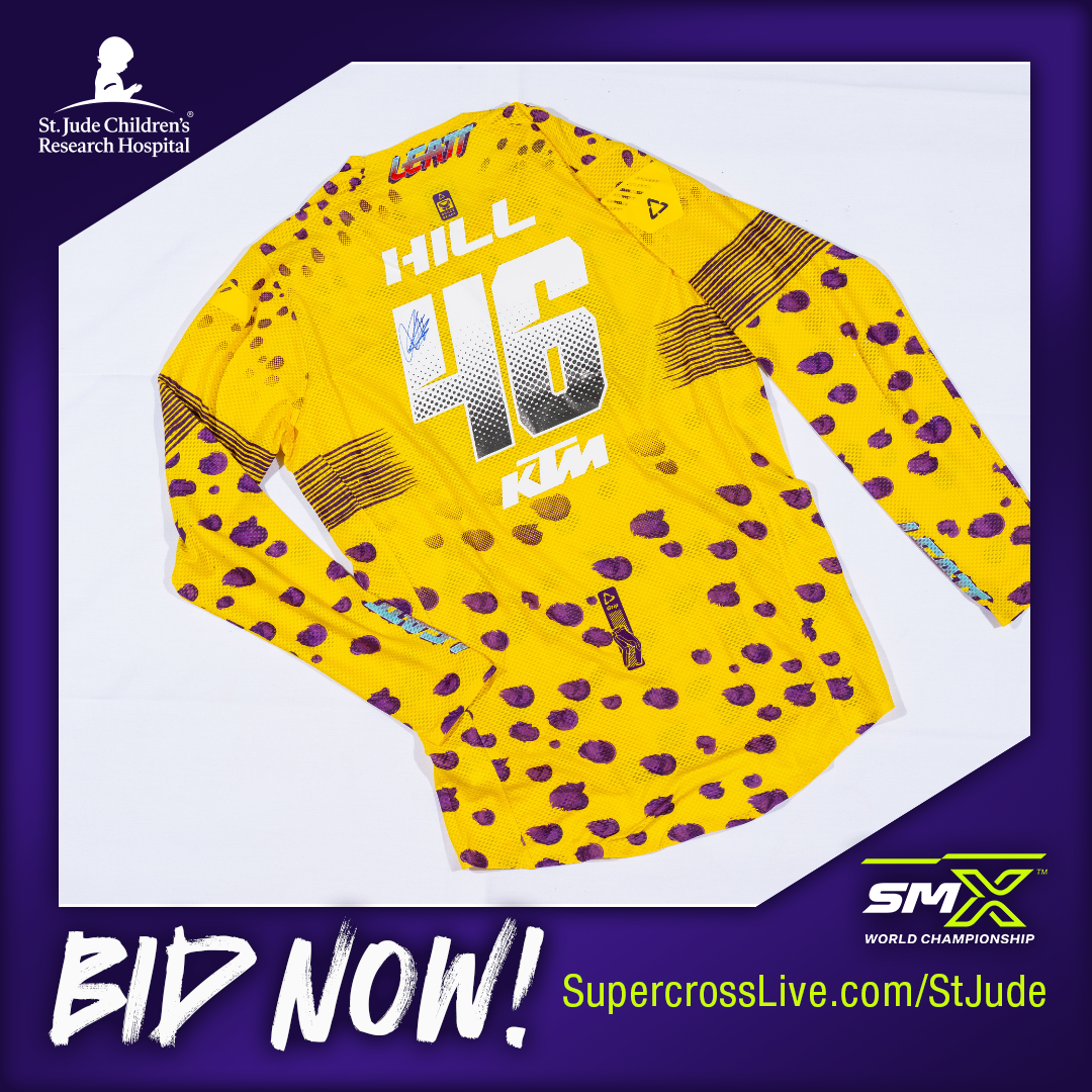 4322_ Justin Hill #46 Autographed Race Worn Jersey from Indianapolis