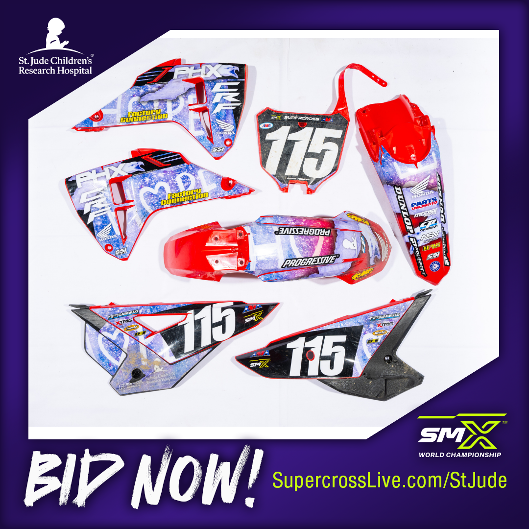 4382_ Gavin Towers #115 Race Ridden Full Plastics Set from Indianapolis