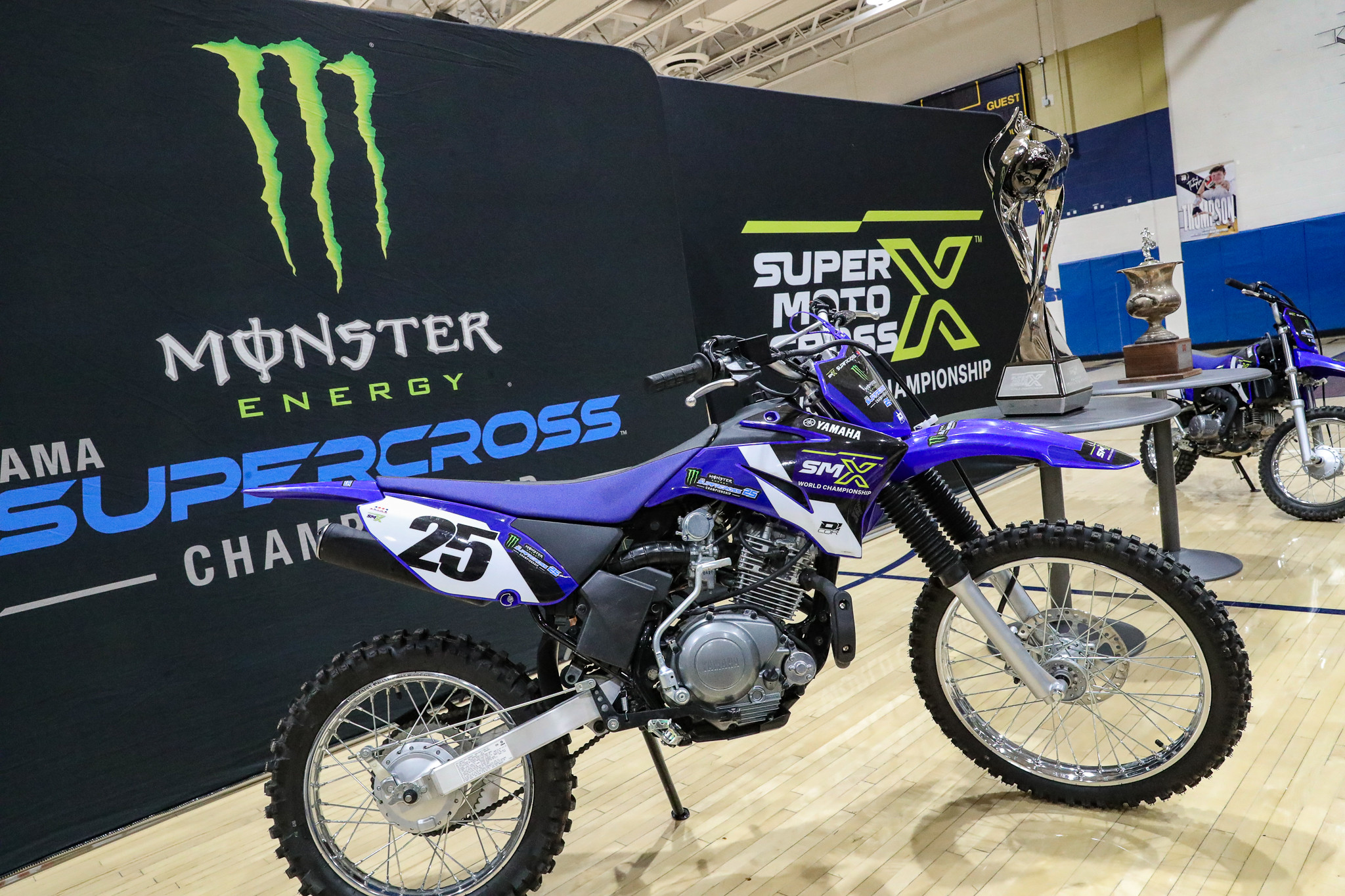 A school assembly about dirt bikes...sign us up!