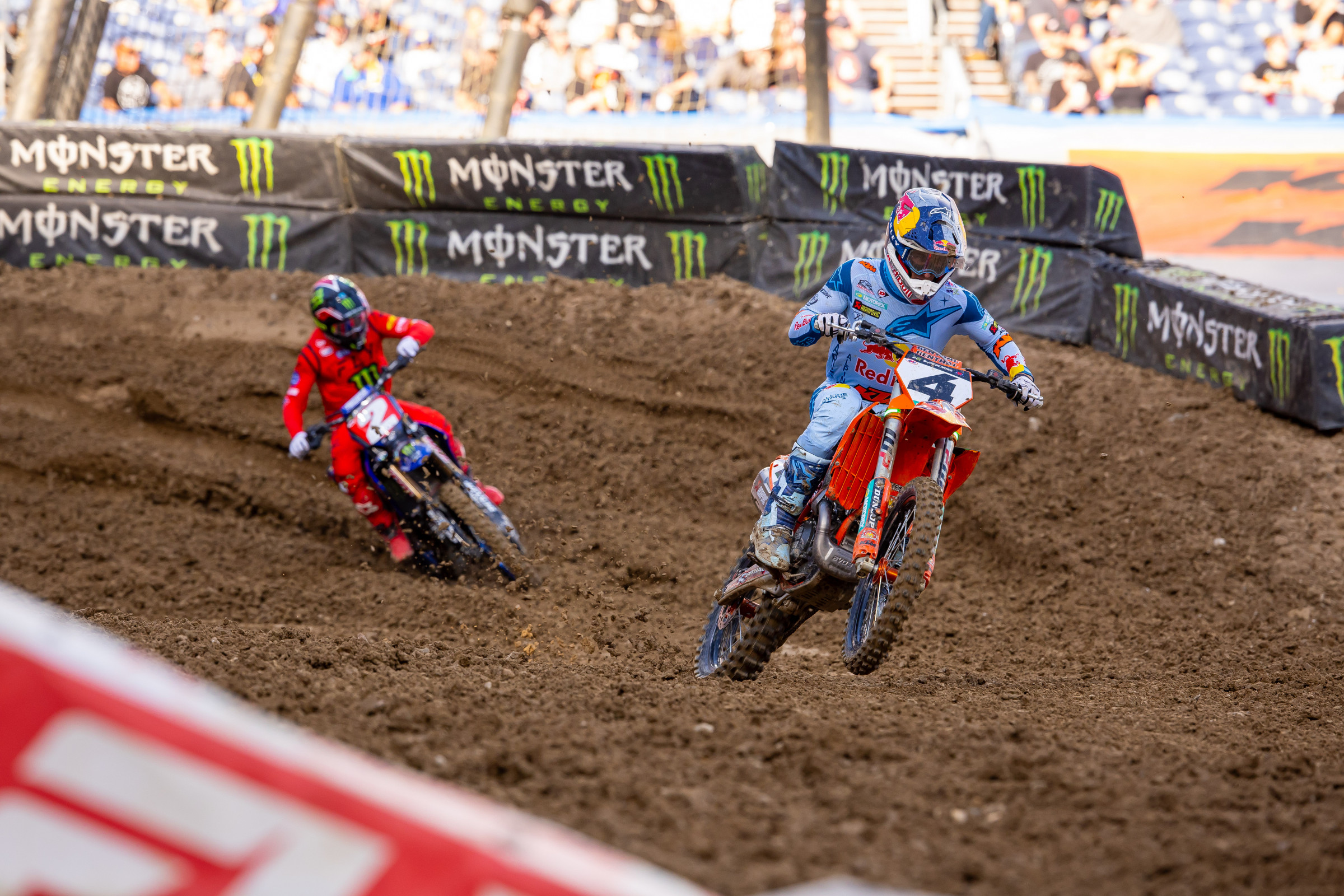 “I was just really fired up from the first lap. I felt like it was a little dangerous”