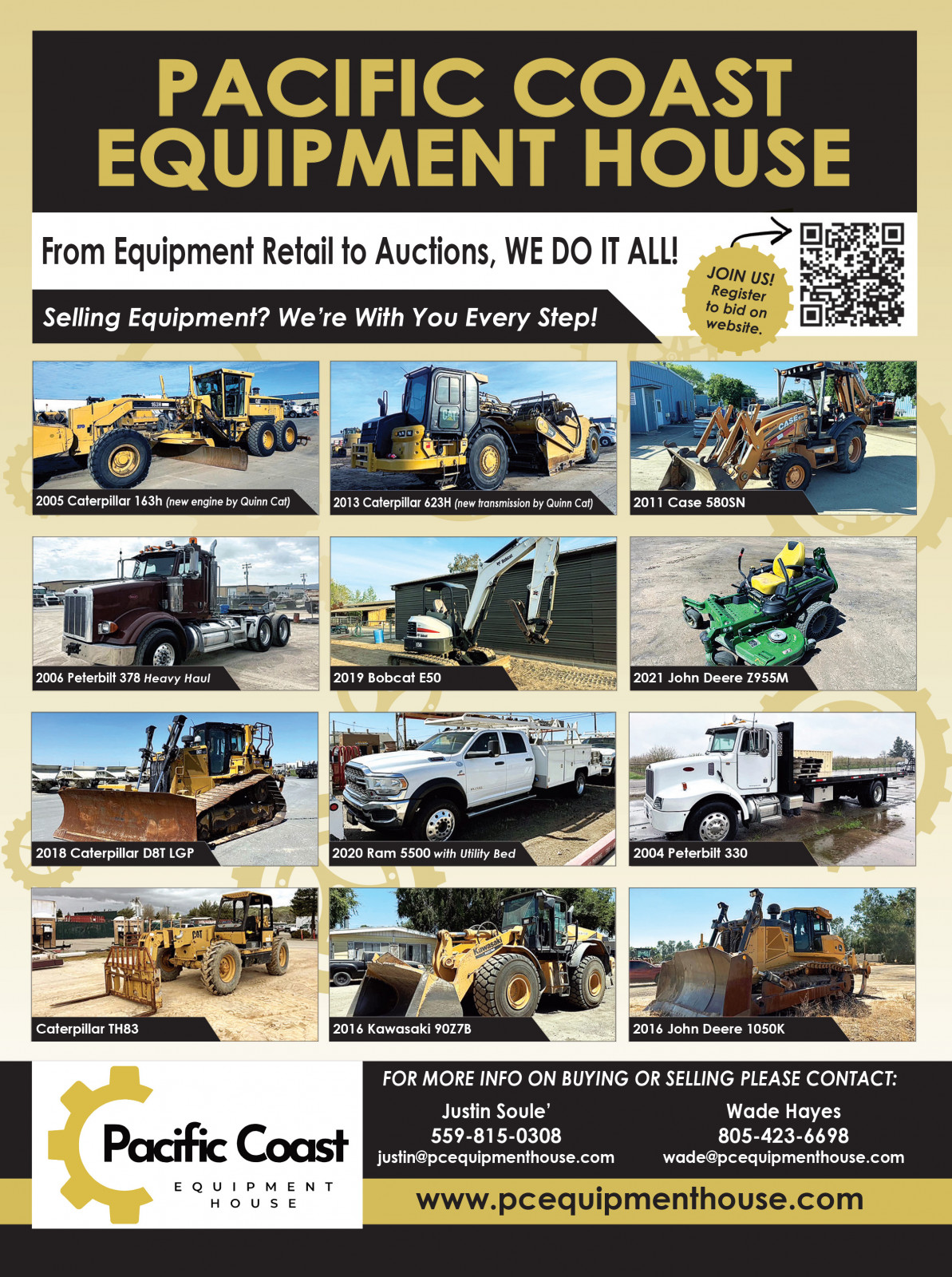 Advertisement: 101_RX28_7_Ad_PacificCoastEquipmentHouse.p1