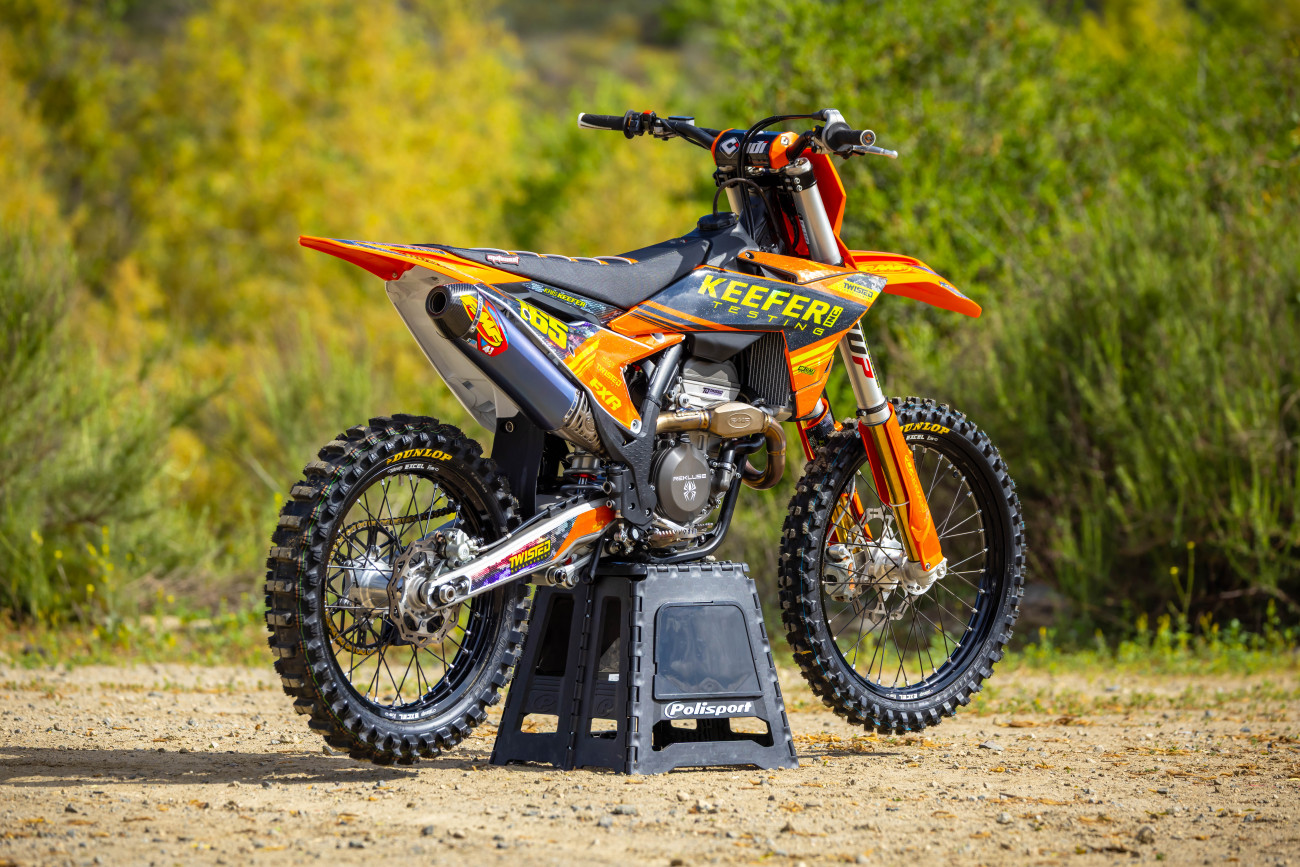 2025 KTM 350 SX-F Garage Build