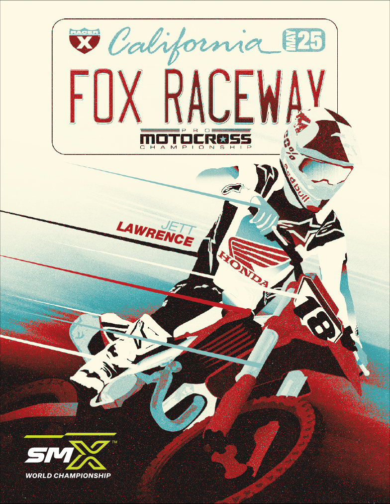 2025 Fox Raceway National Official Event Sticker