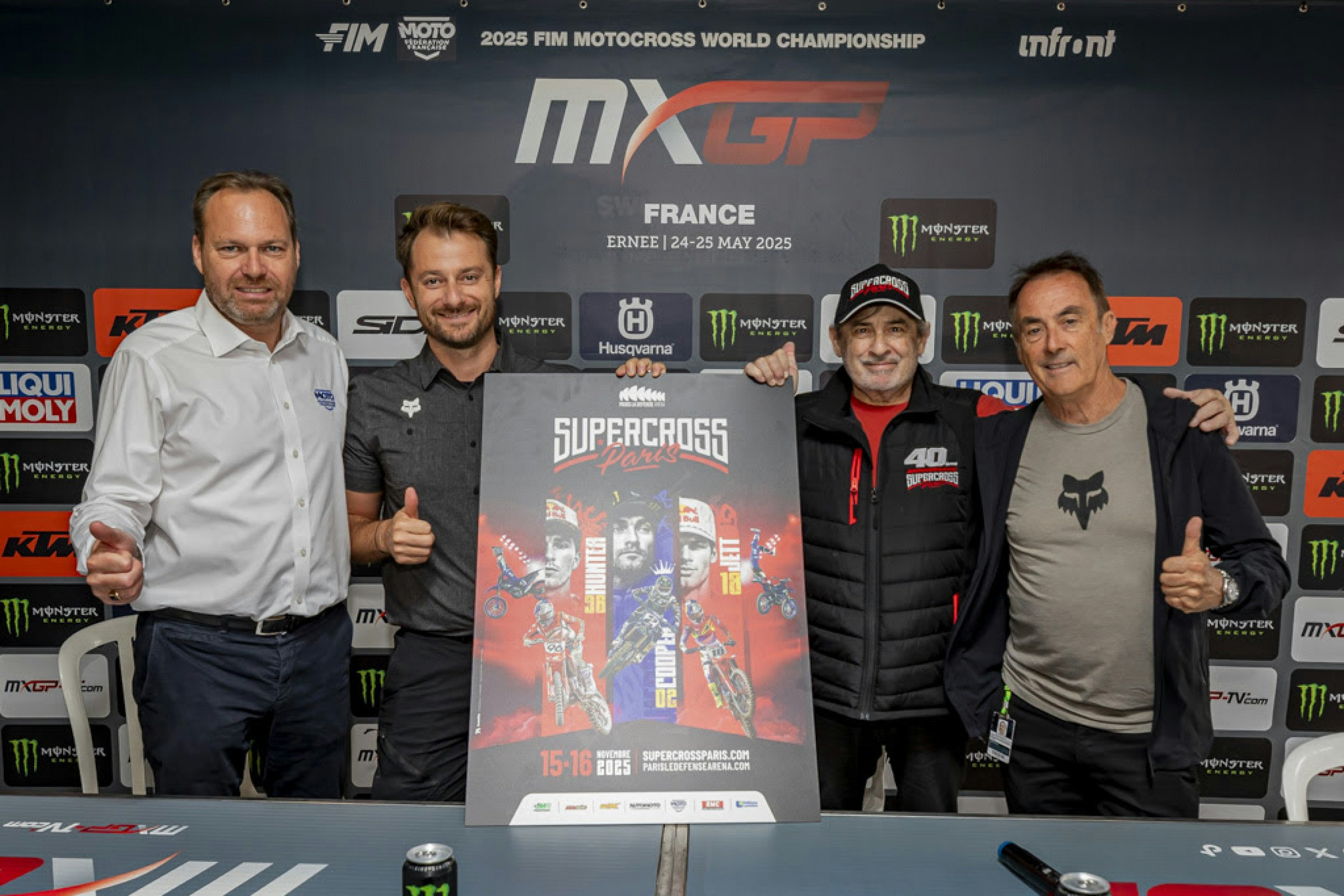 42nd Paris SX Set for November 15 and 15, 2025—MXGP-TV to Broadcast