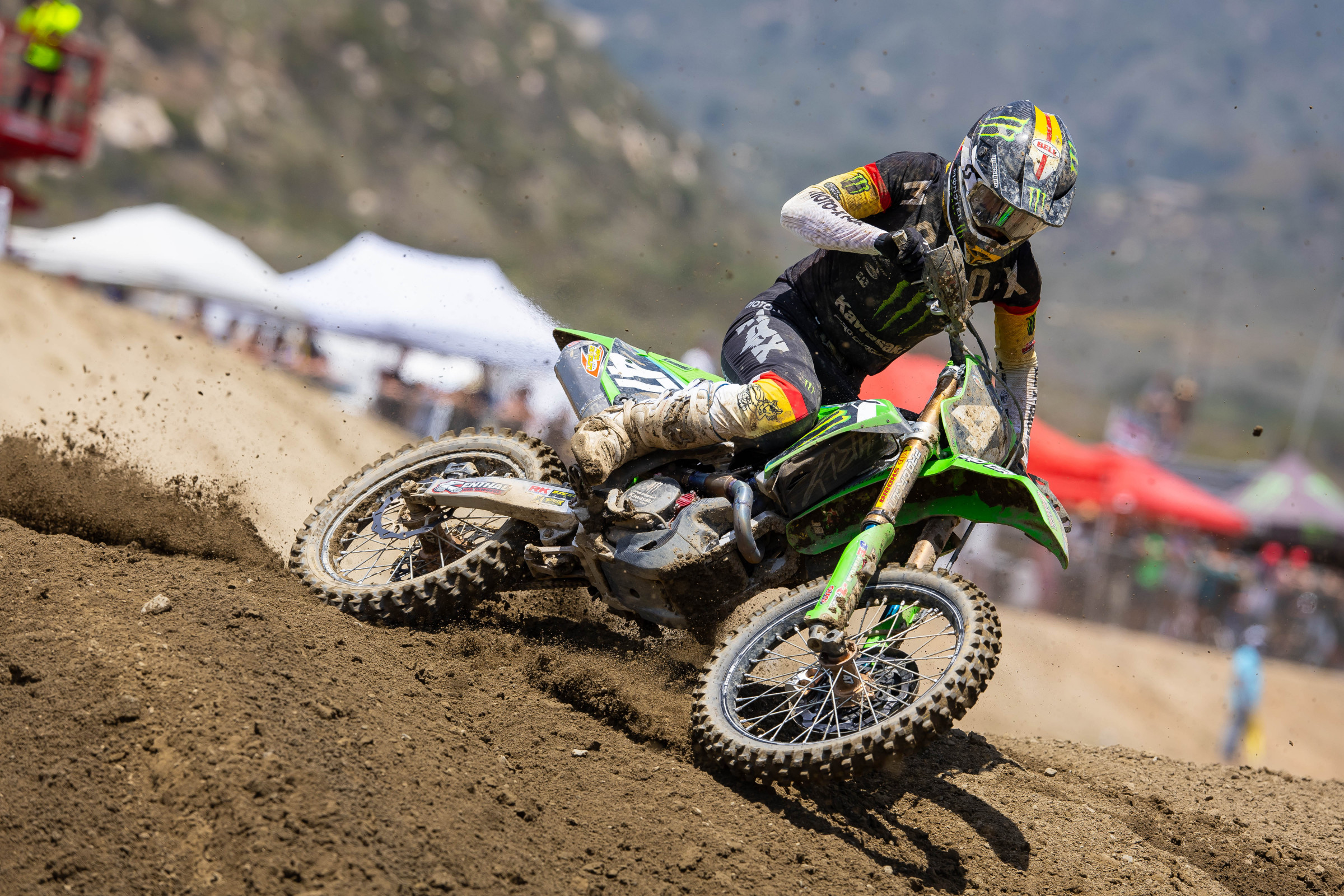 Levi Kitchen: “I worked my way up near the top 10 before my chain came off and went into the engine cases”