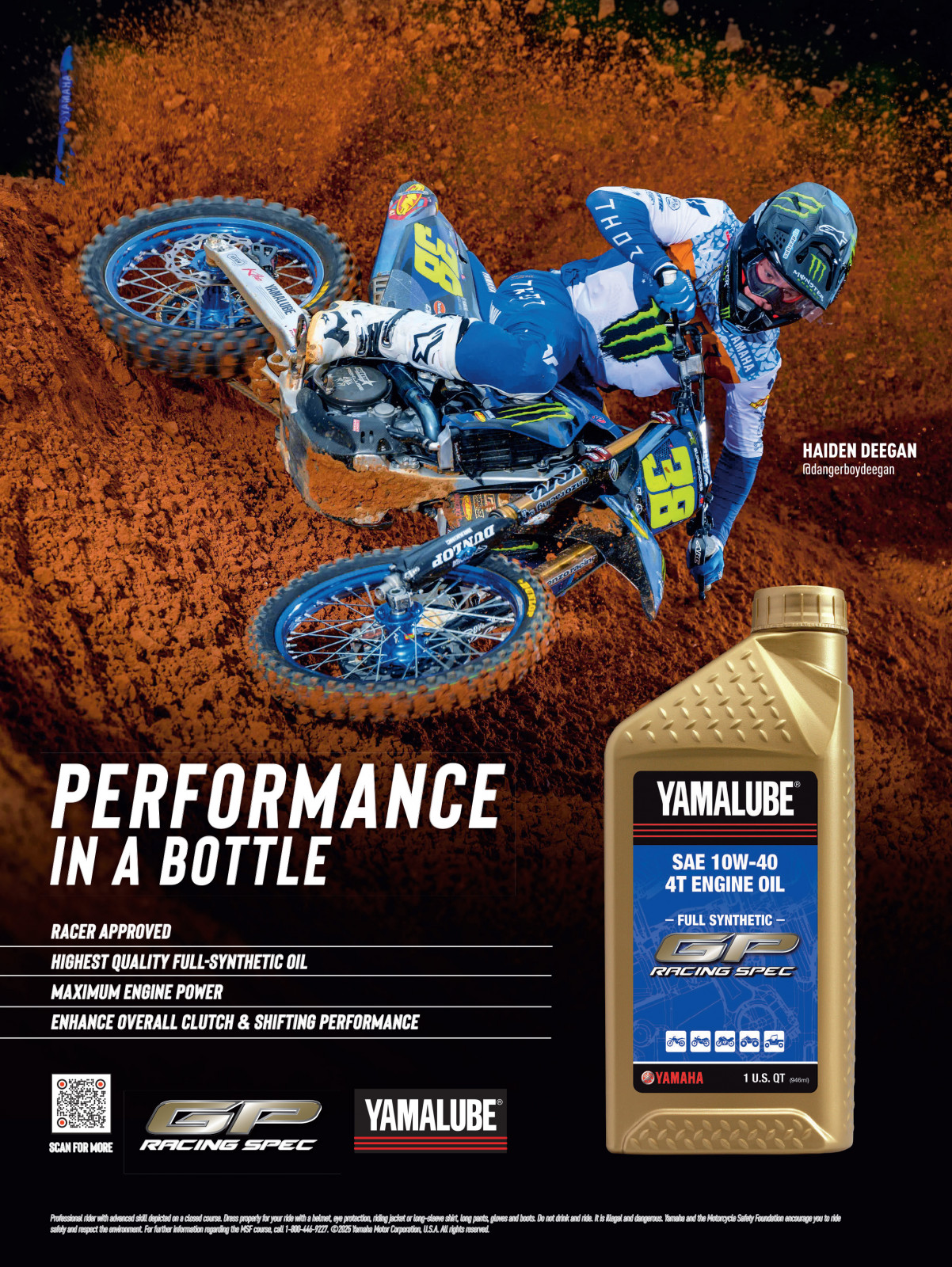 Advertisement: Yamalube