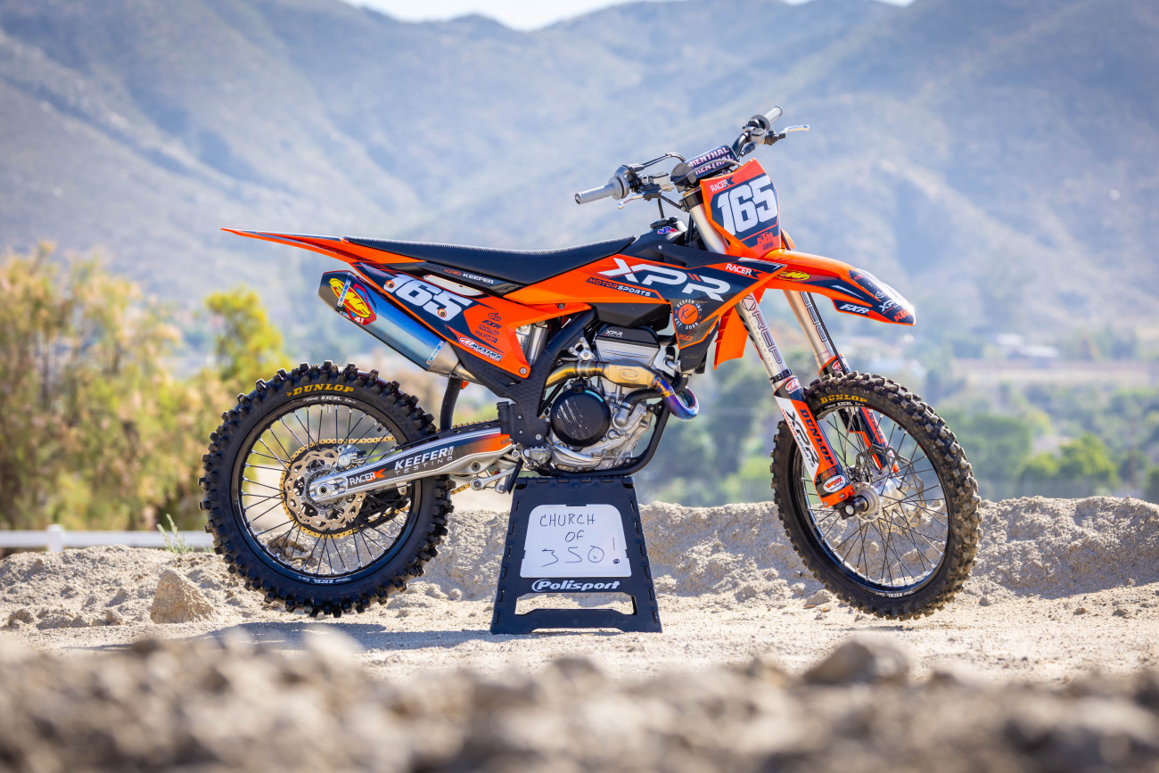 2025 KTM 350 SX-F XPR Garage Build