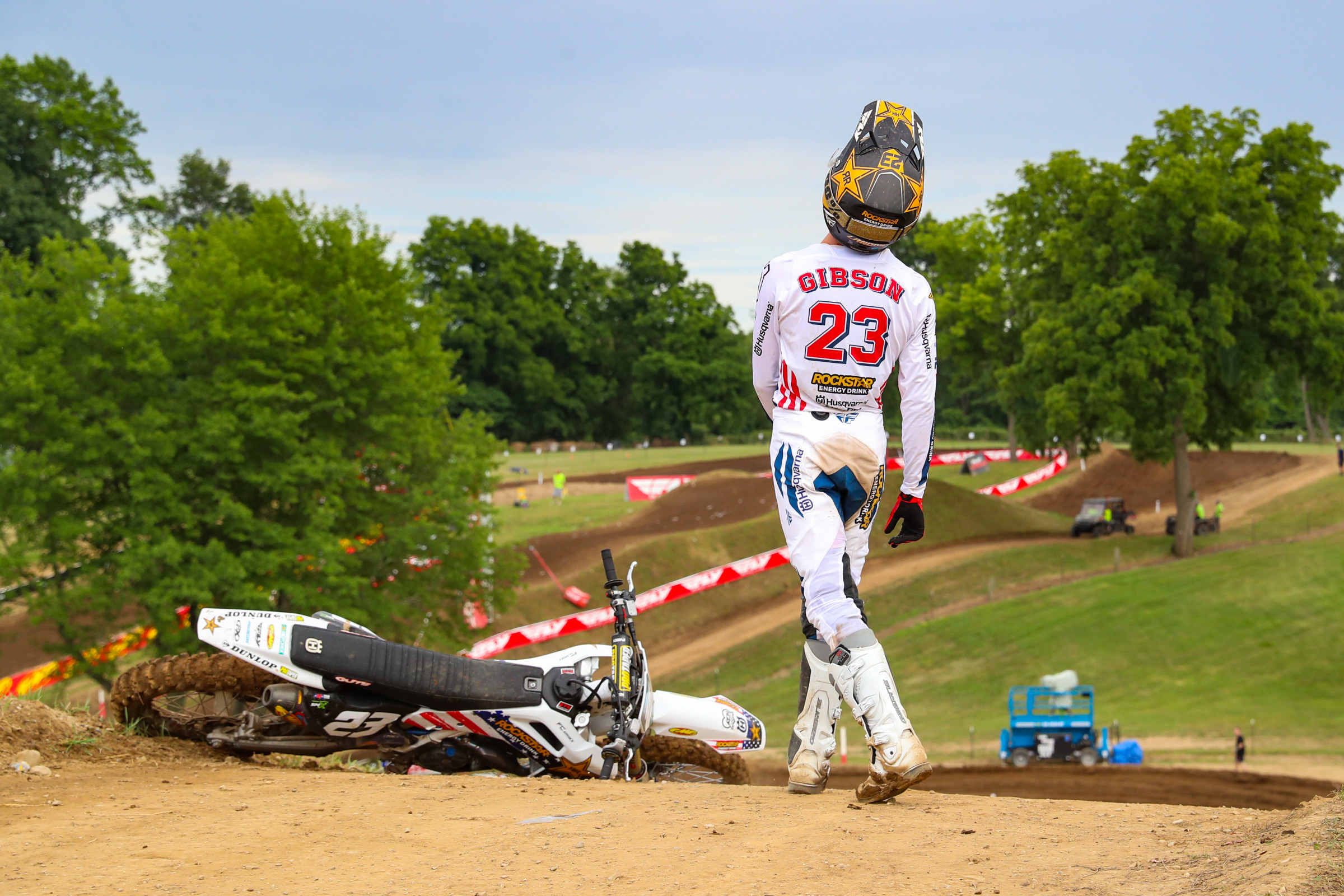 Gibson's moto was over.