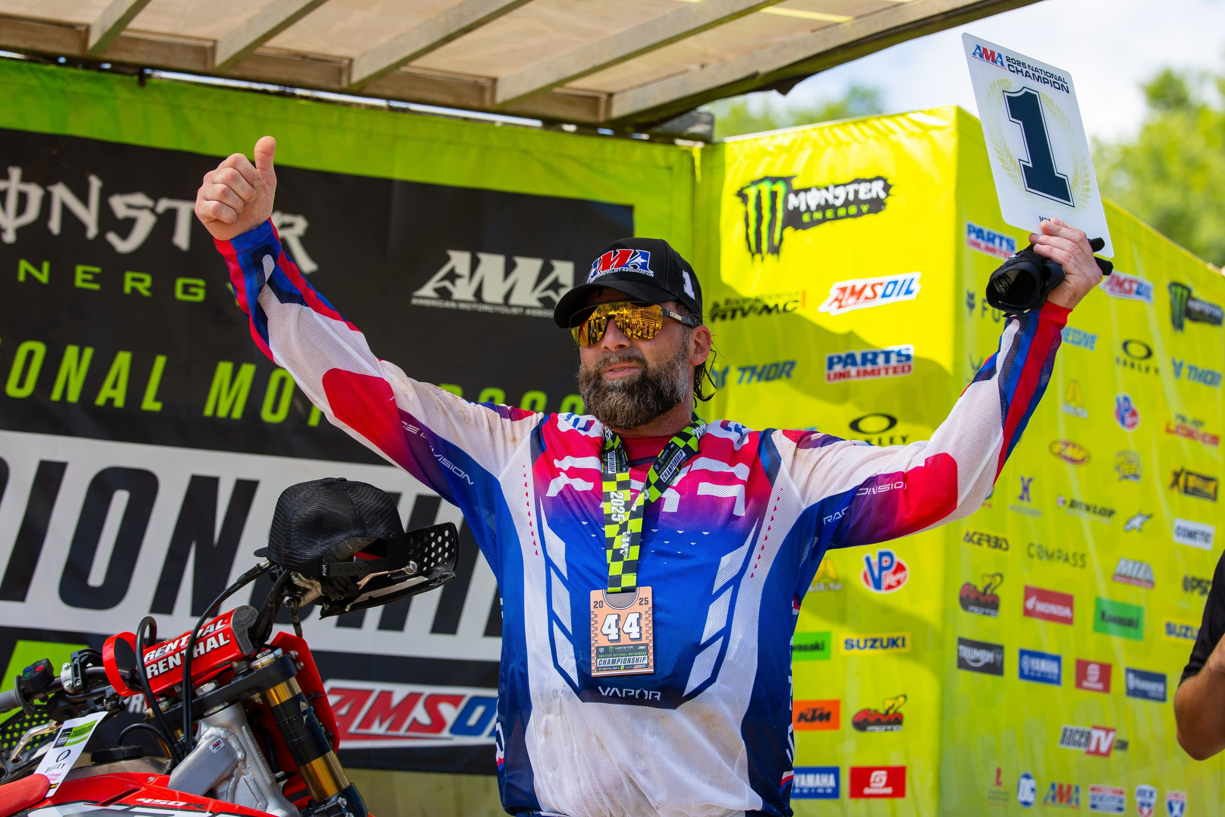 Senior (45+) Champion: Shane Kelleher (Honda)