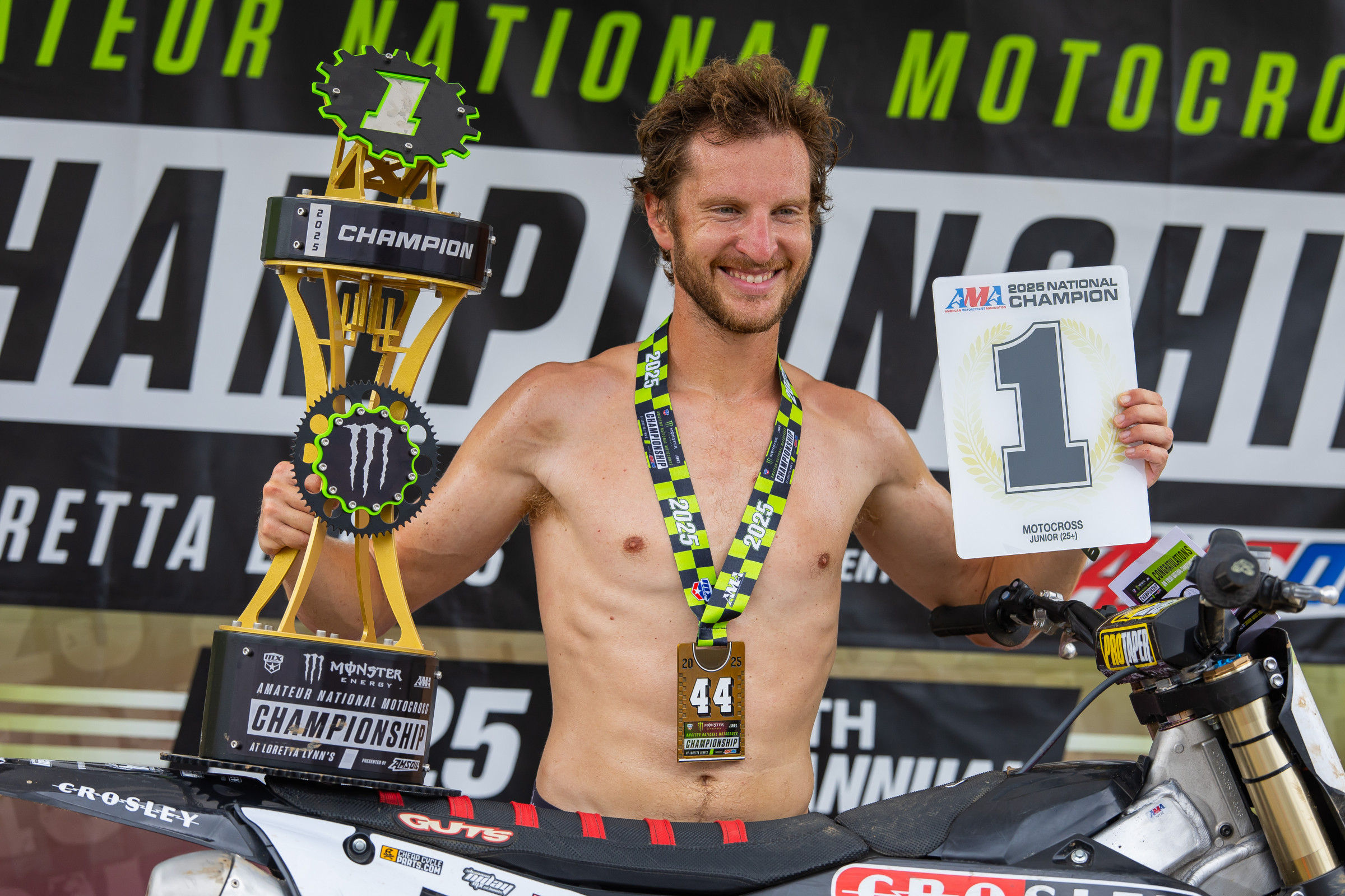 Junior (25+) Champion: Jacob Baumert (Yamaha)