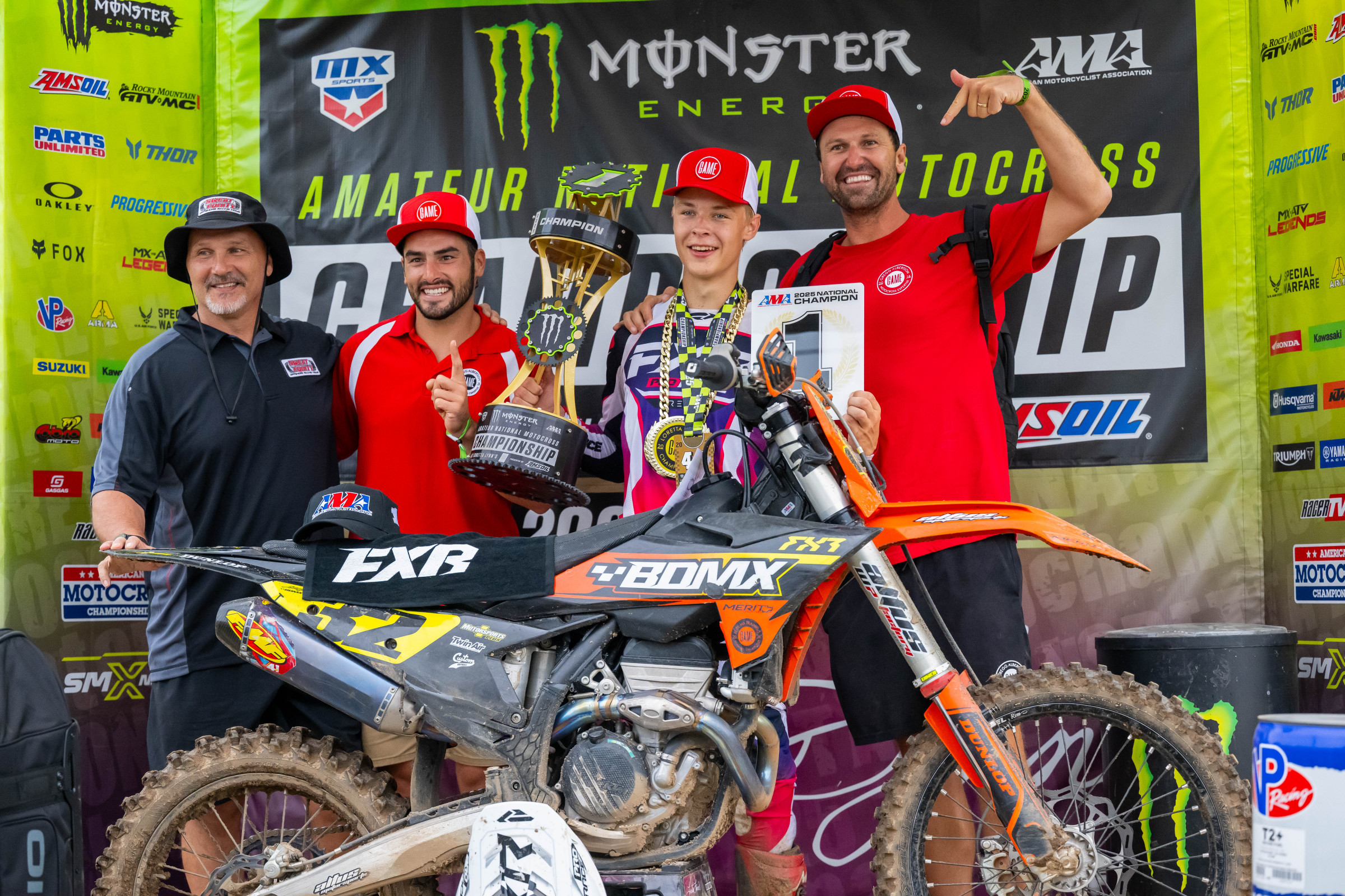 College (18-24) Champion: Jeffrey Rinkel (KTM)