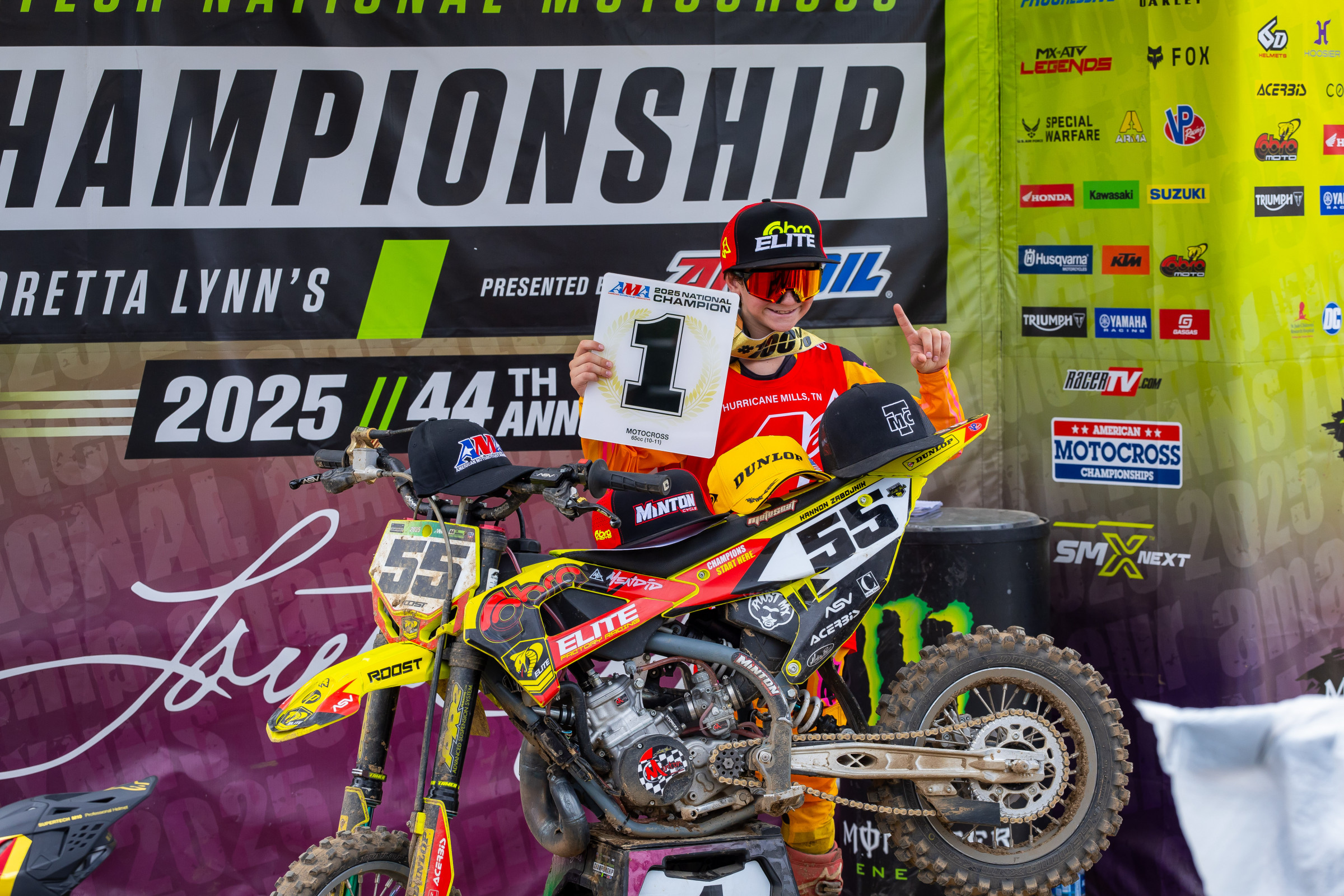 65cc (10-11) Champion: Kannon Zabojnik (Cobra)