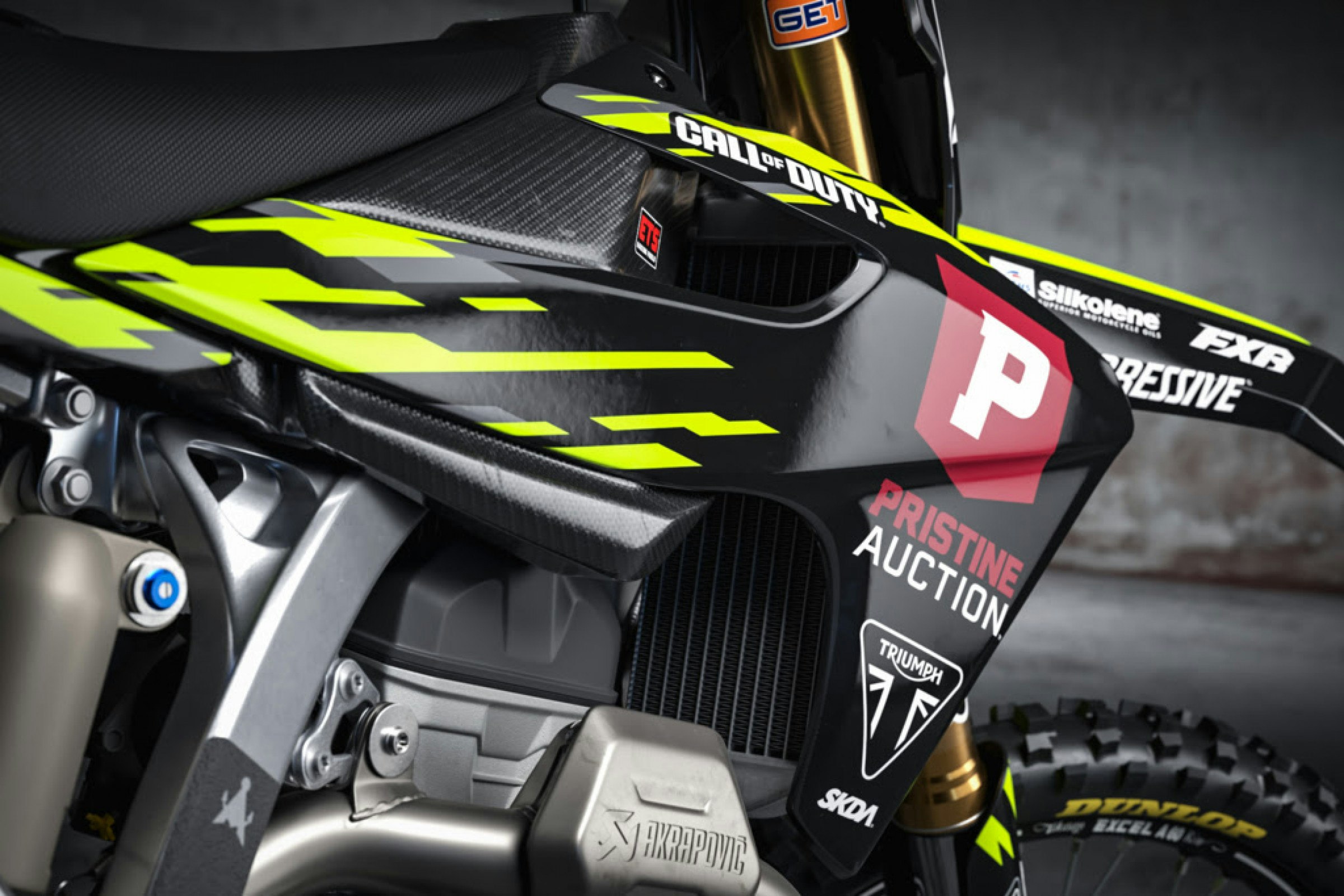 Pristine Auction Joins Triumph Factory Racing as Title Sponsor For Ironman National