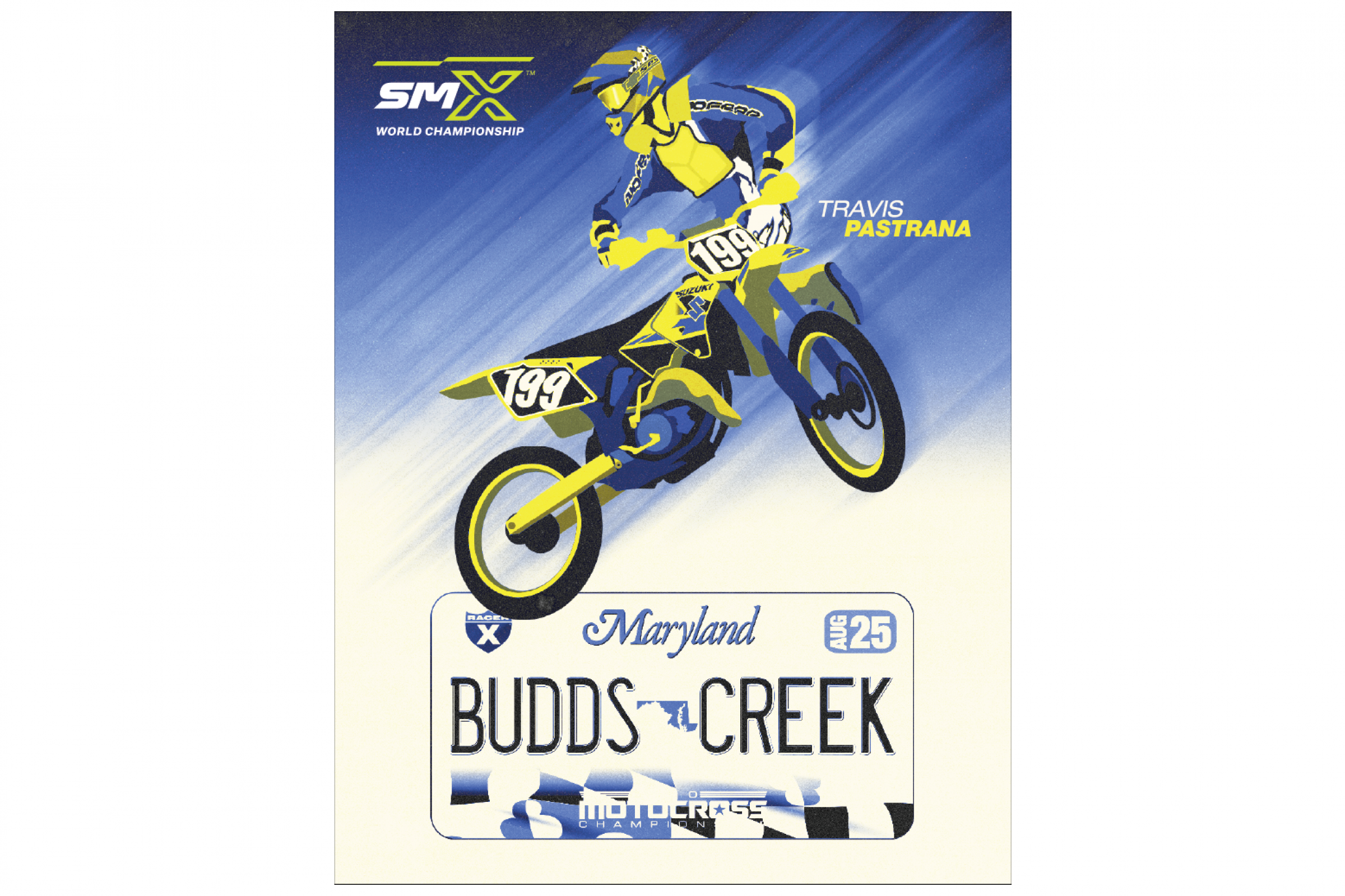 Budds Creek National Finale Event Sticker Available at Racer X Trailer This Weekend