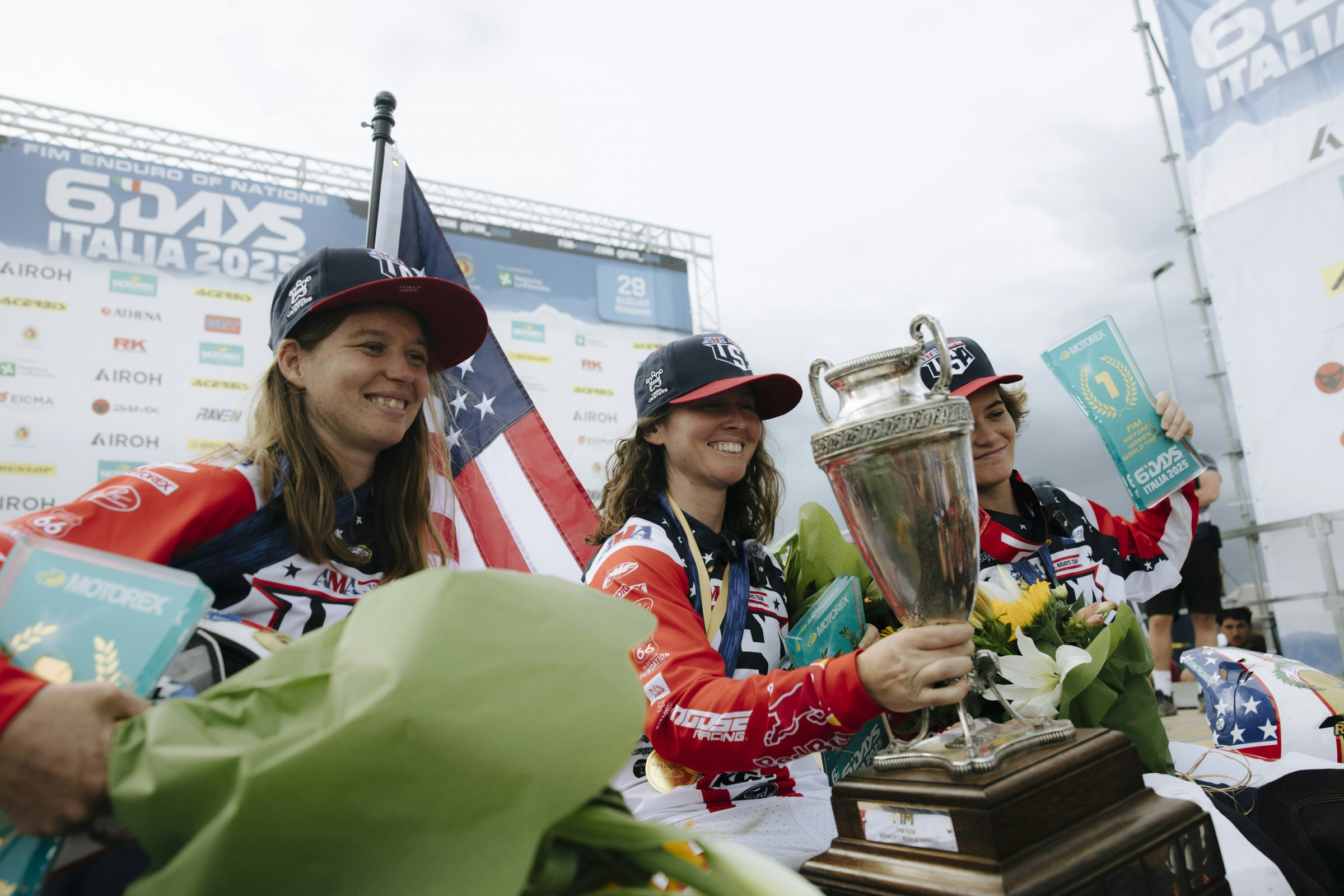 U.S. Women's World Trophy Team Wins Third Consecutive FIM ISDE International Six Days Enduro