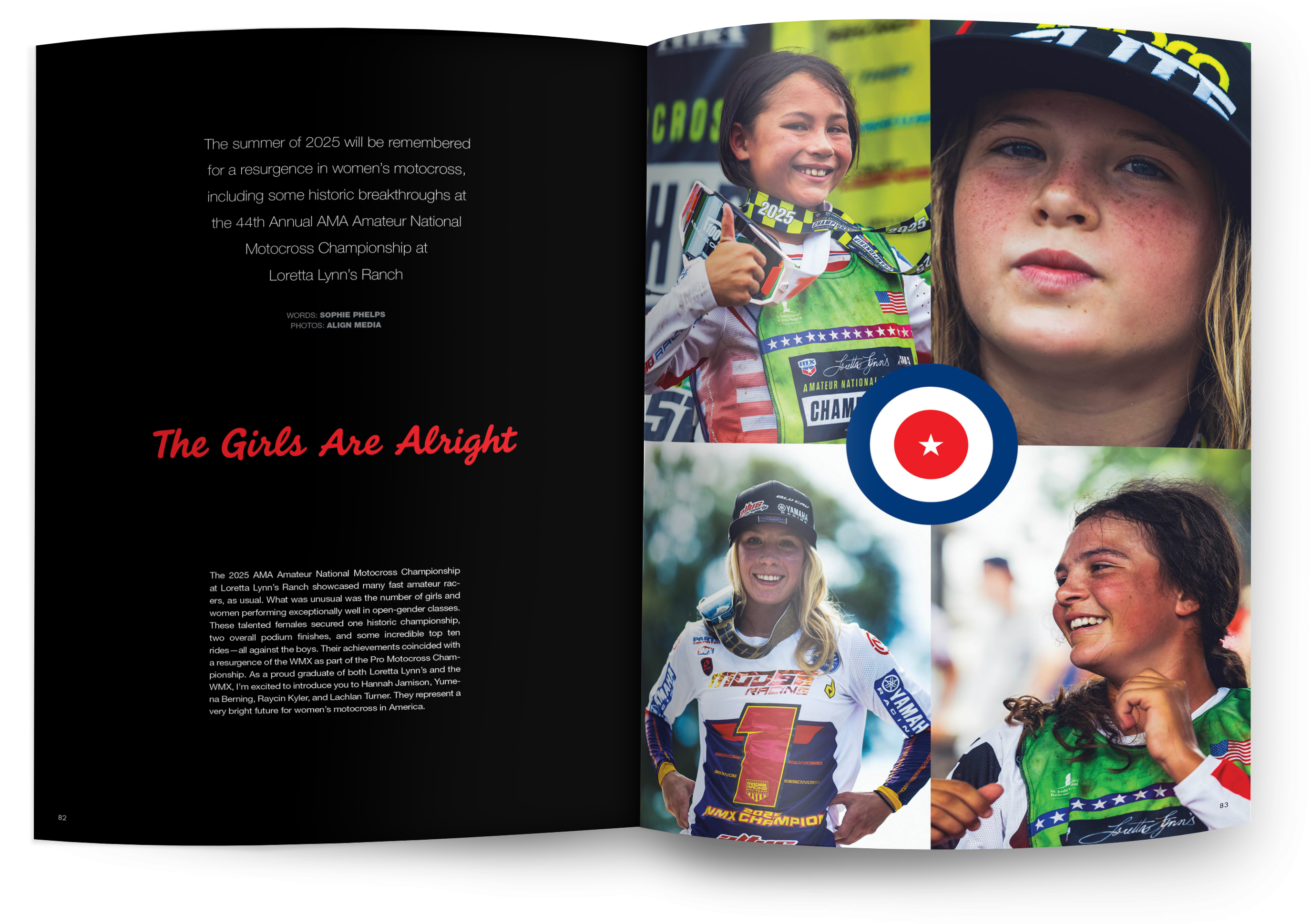 The Girls are Alright in the November 2025 Issue of Racer X Illustrated