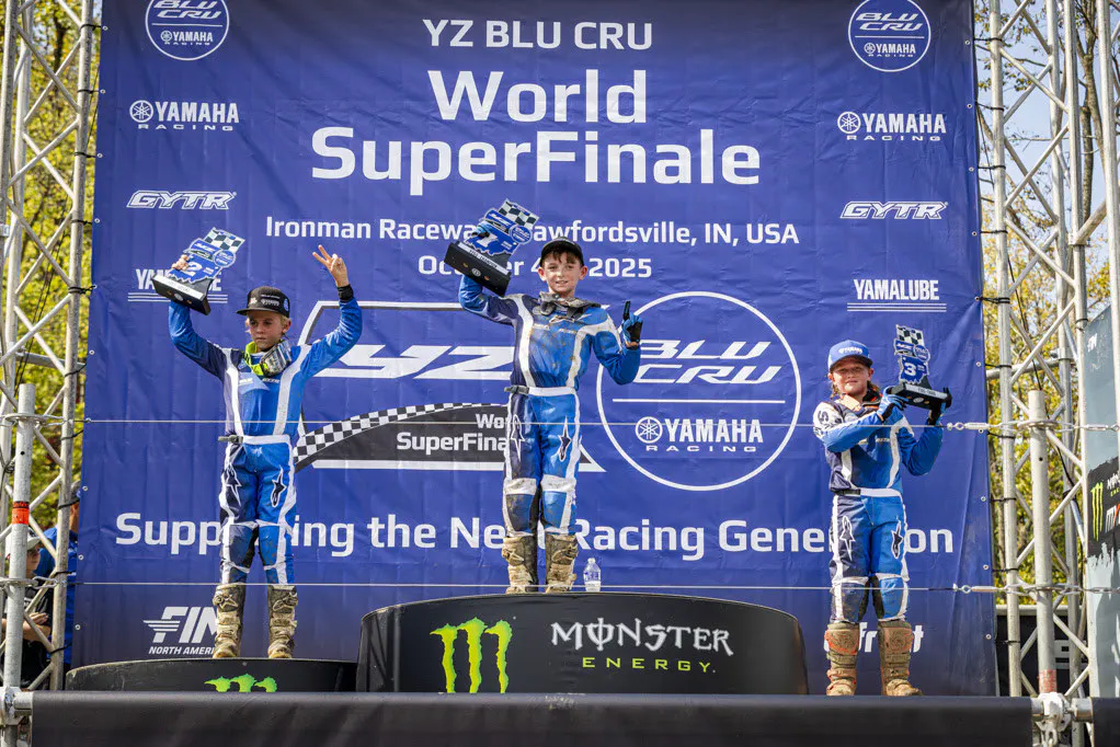 YZ65 World SuperFinale Podium