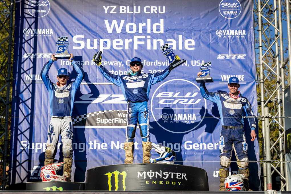 YZ125 World SuperFinale Podium