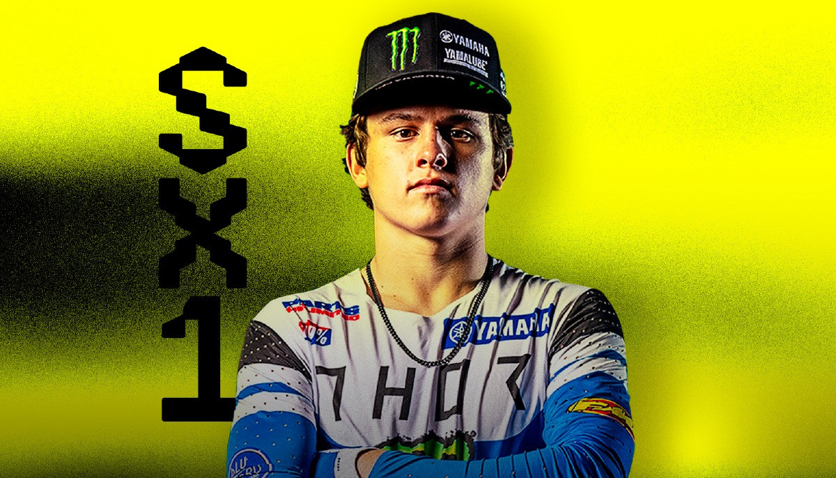 Haiden Deegan going to the SX1 class.