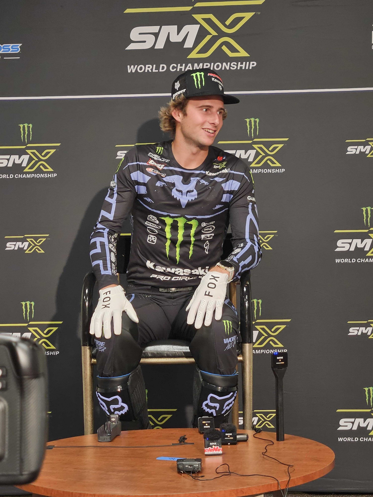 Levi Kitchen ended our interviews for the week on Wednesday evening.