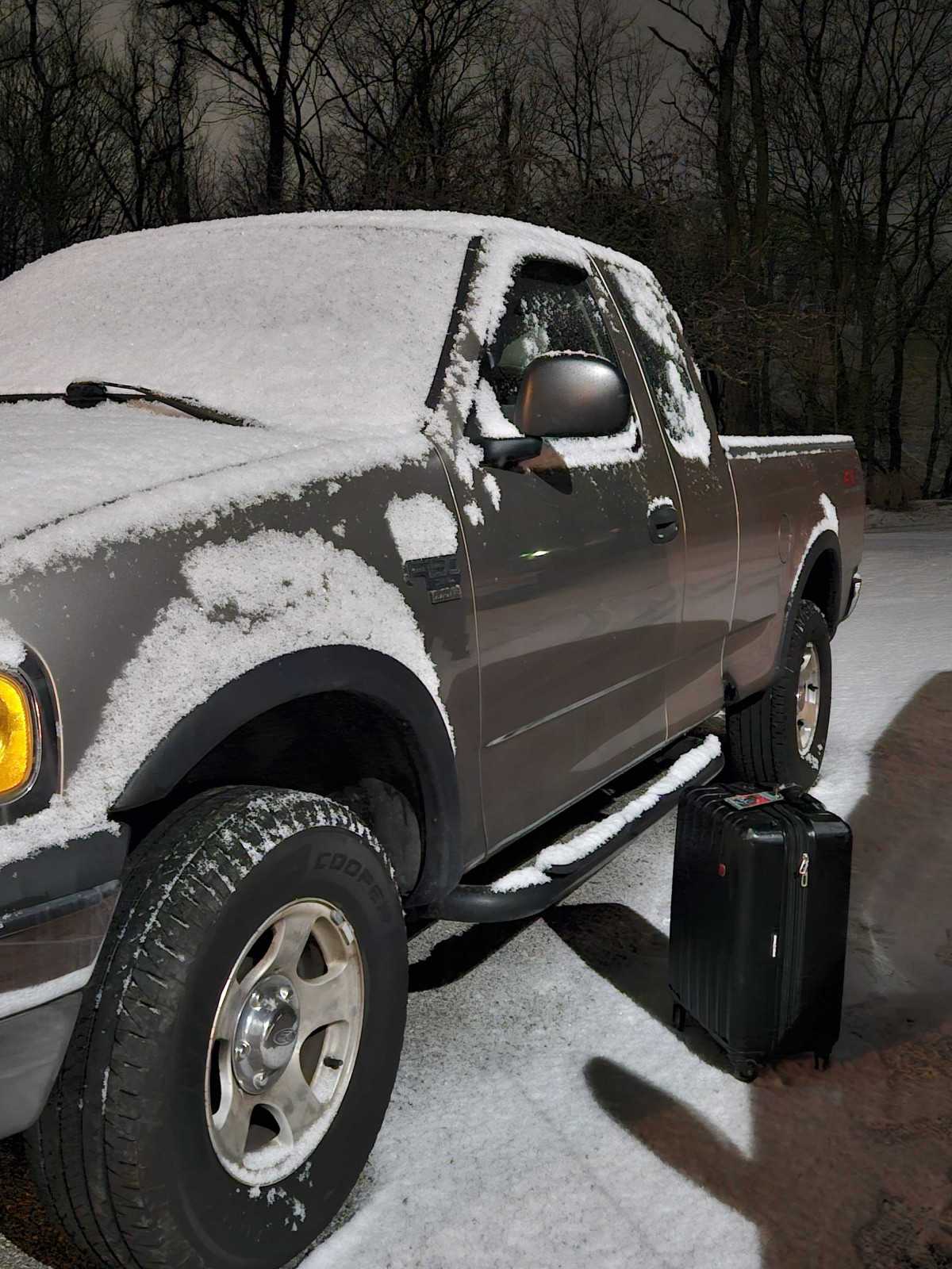 Right back to the cold!