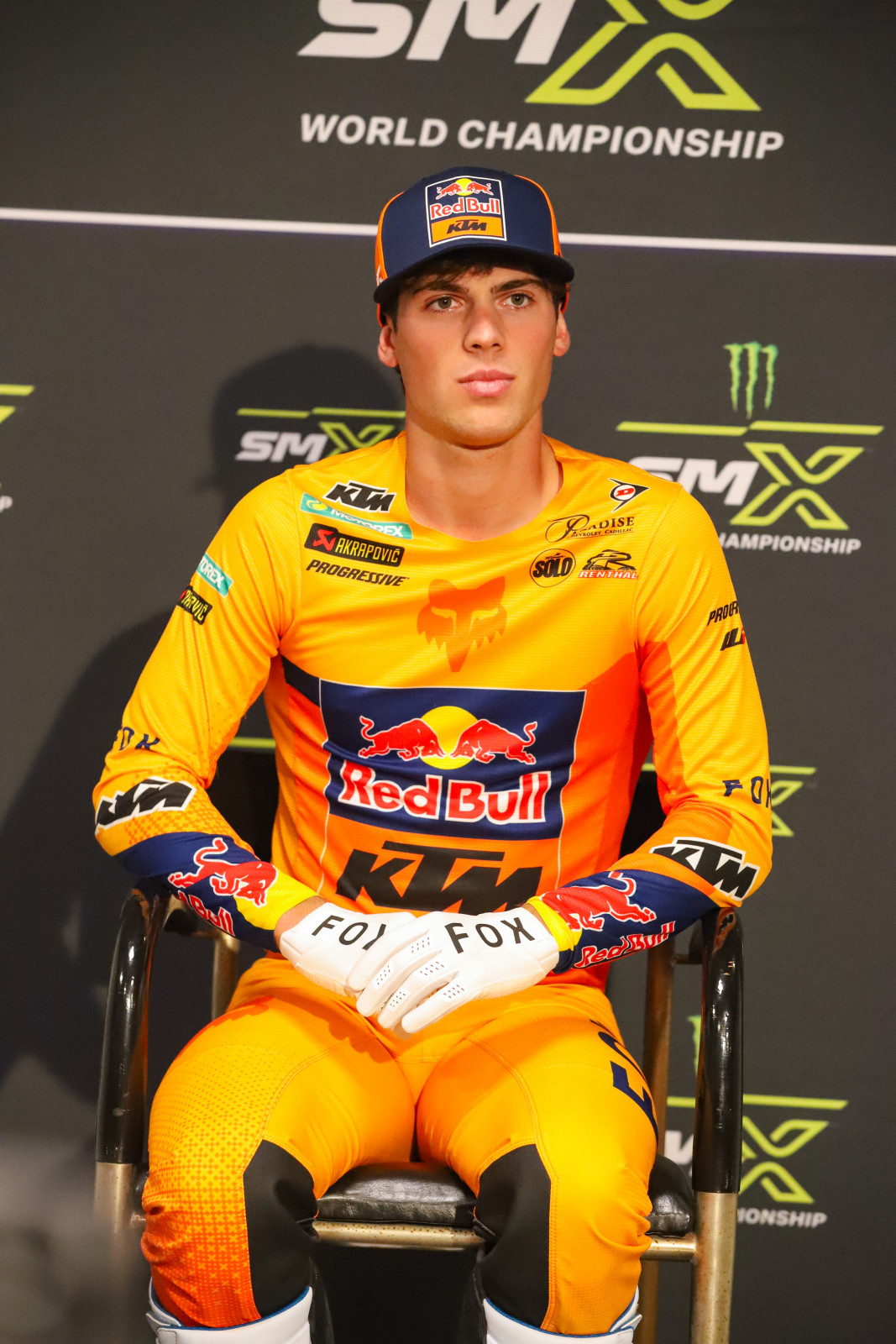Jorge Prado in his Red Bull KTM kit.