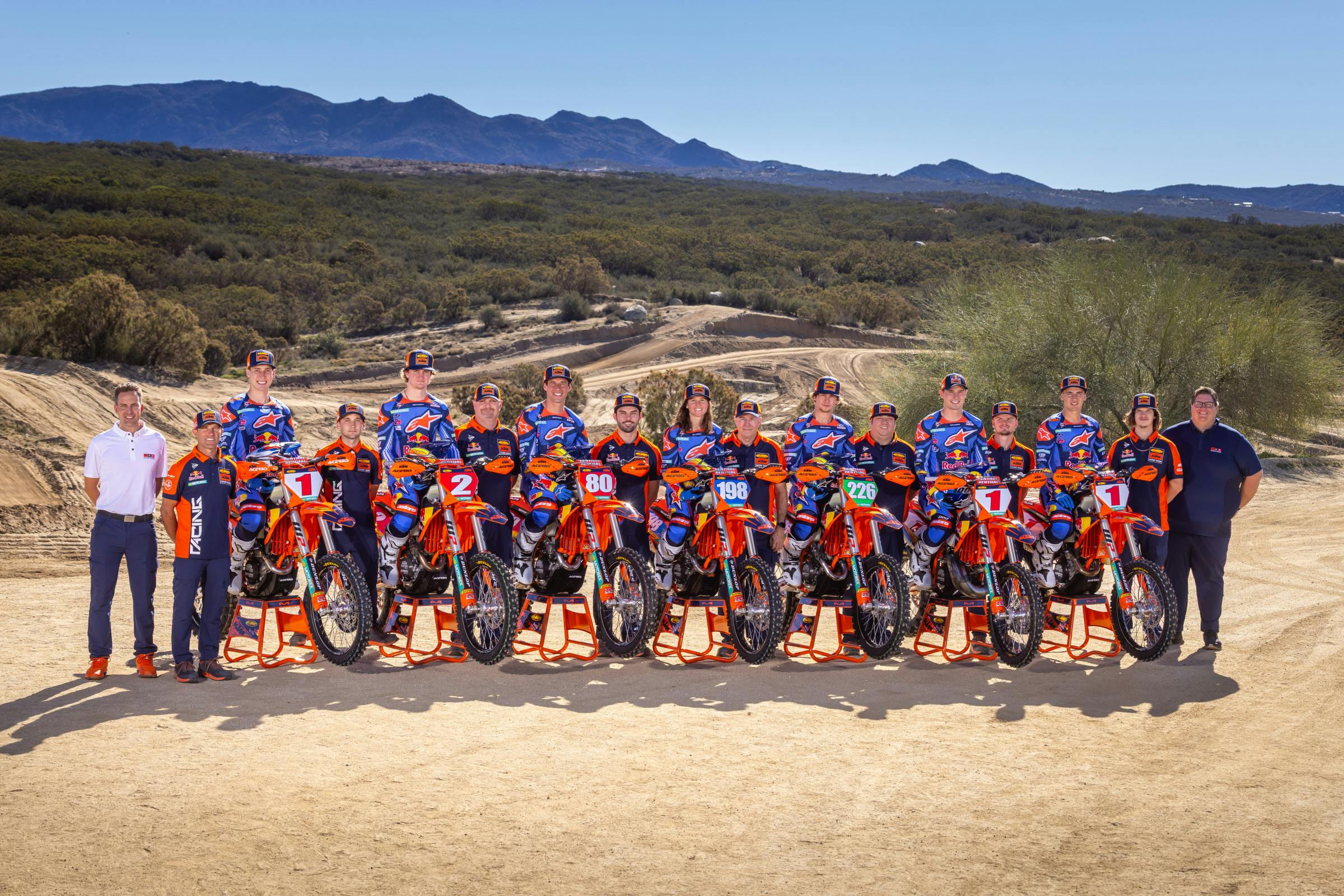 FMF KTM Factory Racing Team Announces 2026 Offroad Lineup