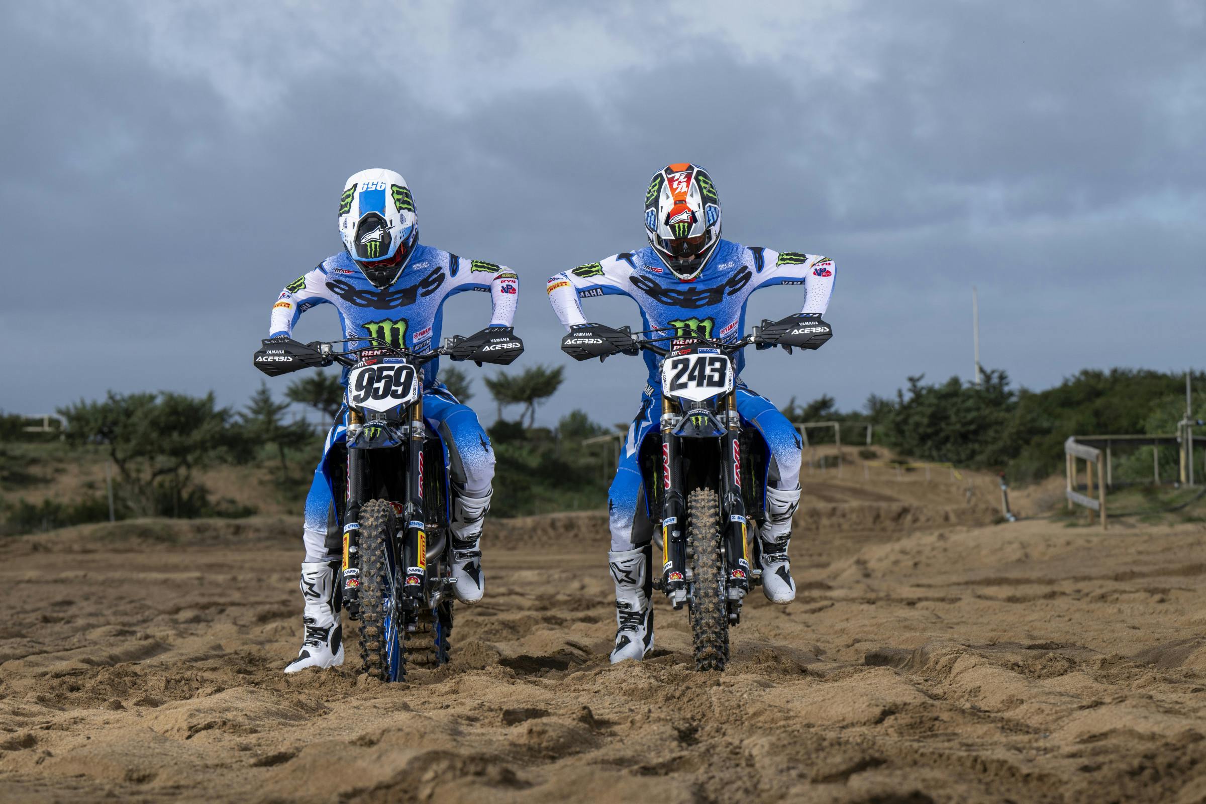 Maxime Renaux and Tim Gajser