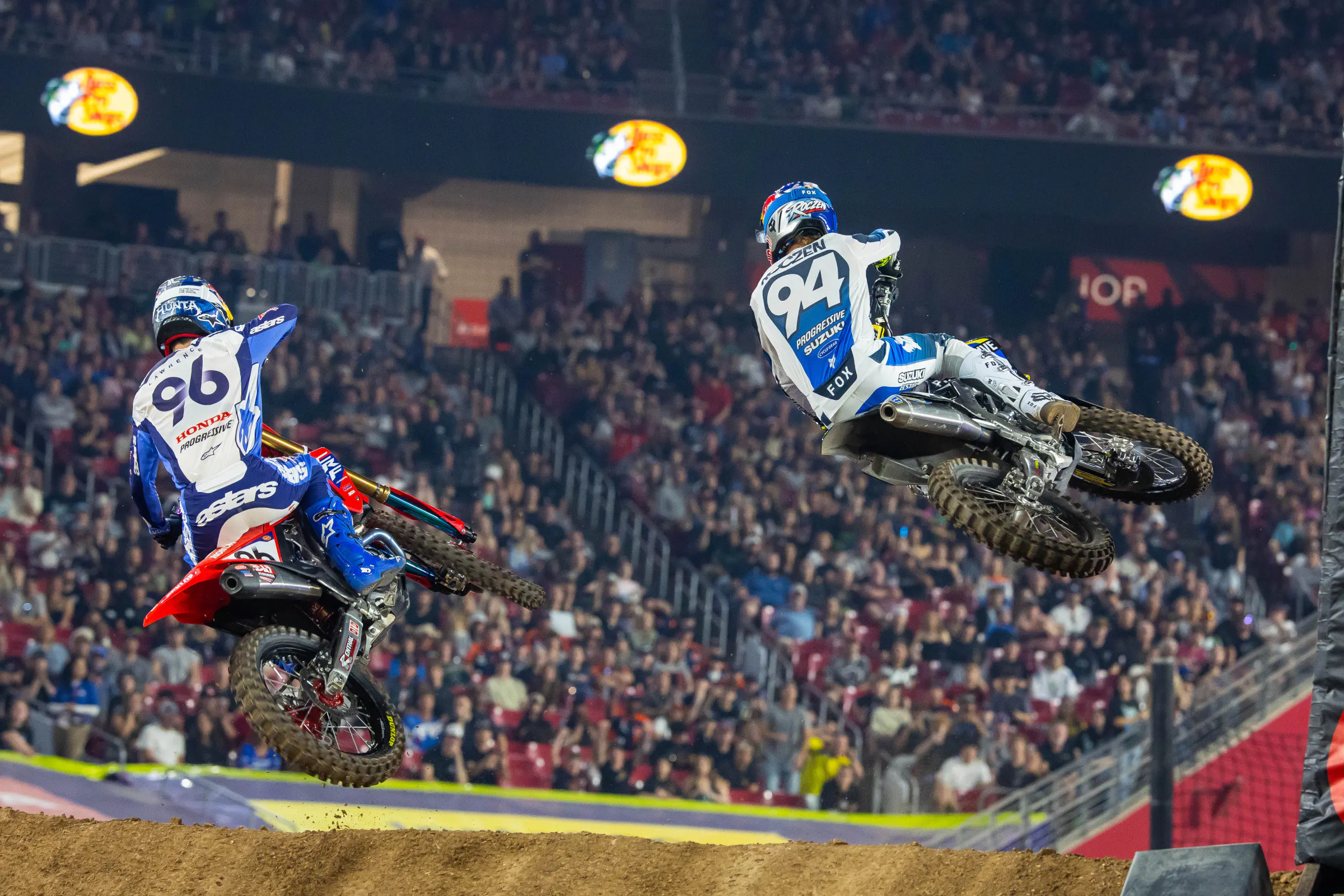 The Most Important Stat Ahead of SX Finale: How Many Times Has Ken Roczen Beaten Hunter Lawrence This Year?