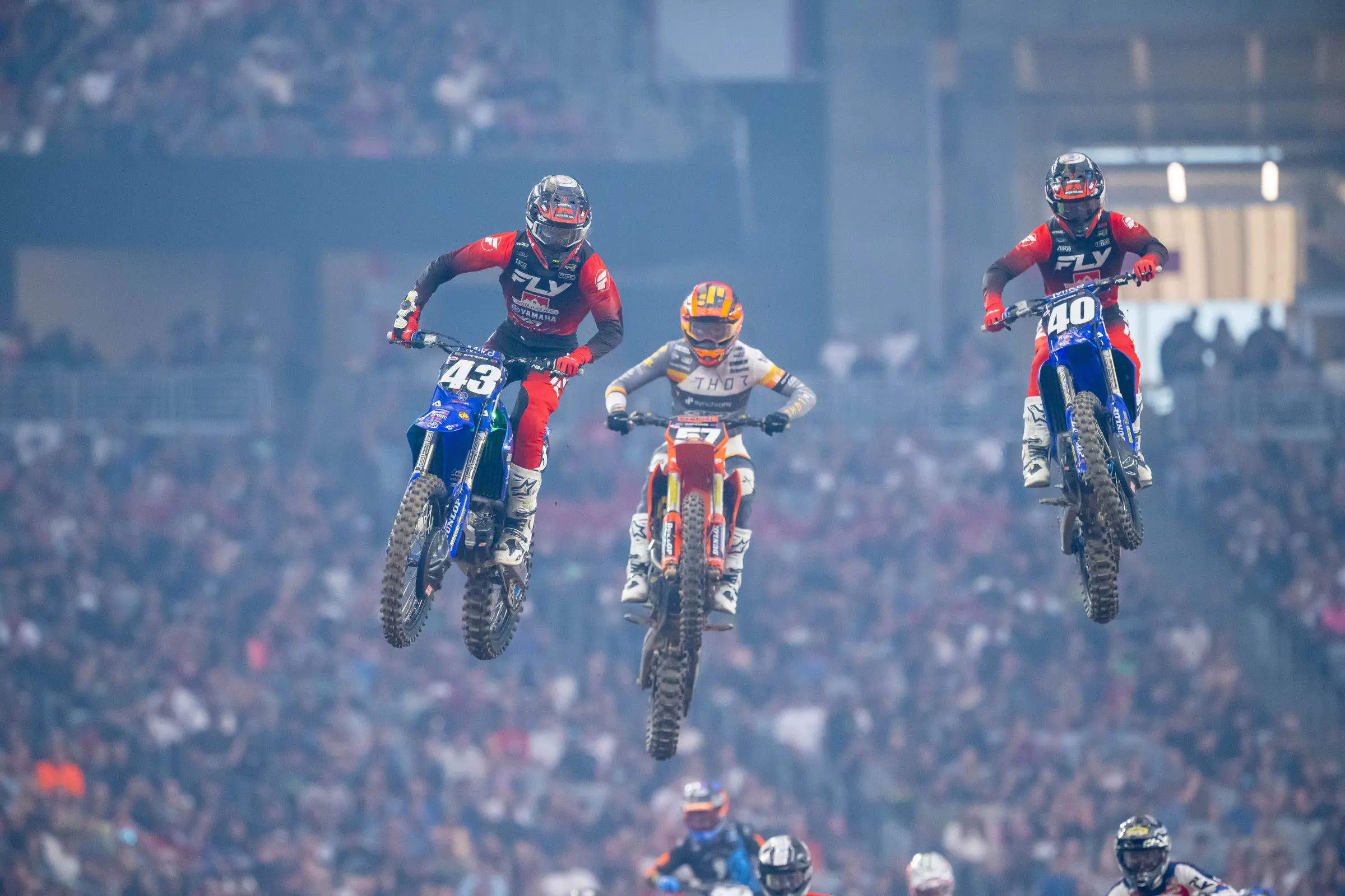 Lux Turner on Leading Glendale SX Heat: “It’s funny, it felt very peaceful in the lead and I really liked it”