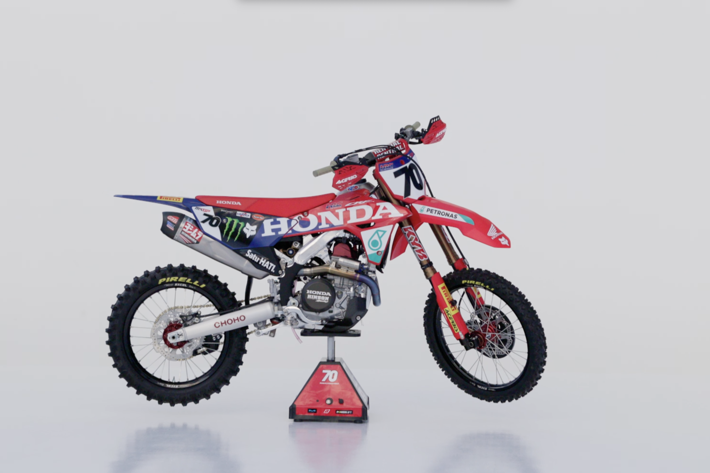 Honda HRC MXGP Introduces PETRONAS as Title Sponsor